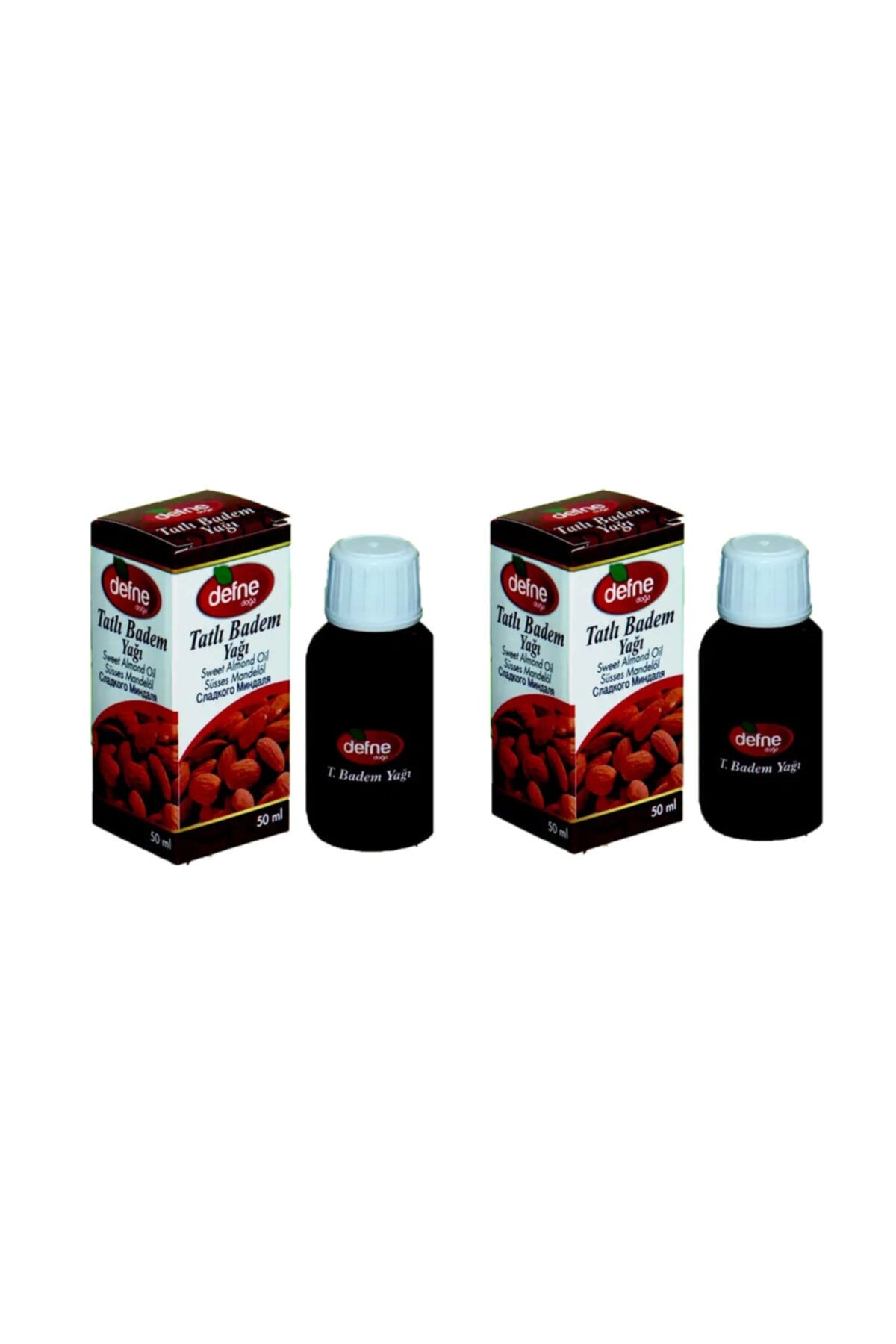 defne doğa Tatlı Badem Yağı 50 Ml 2'li