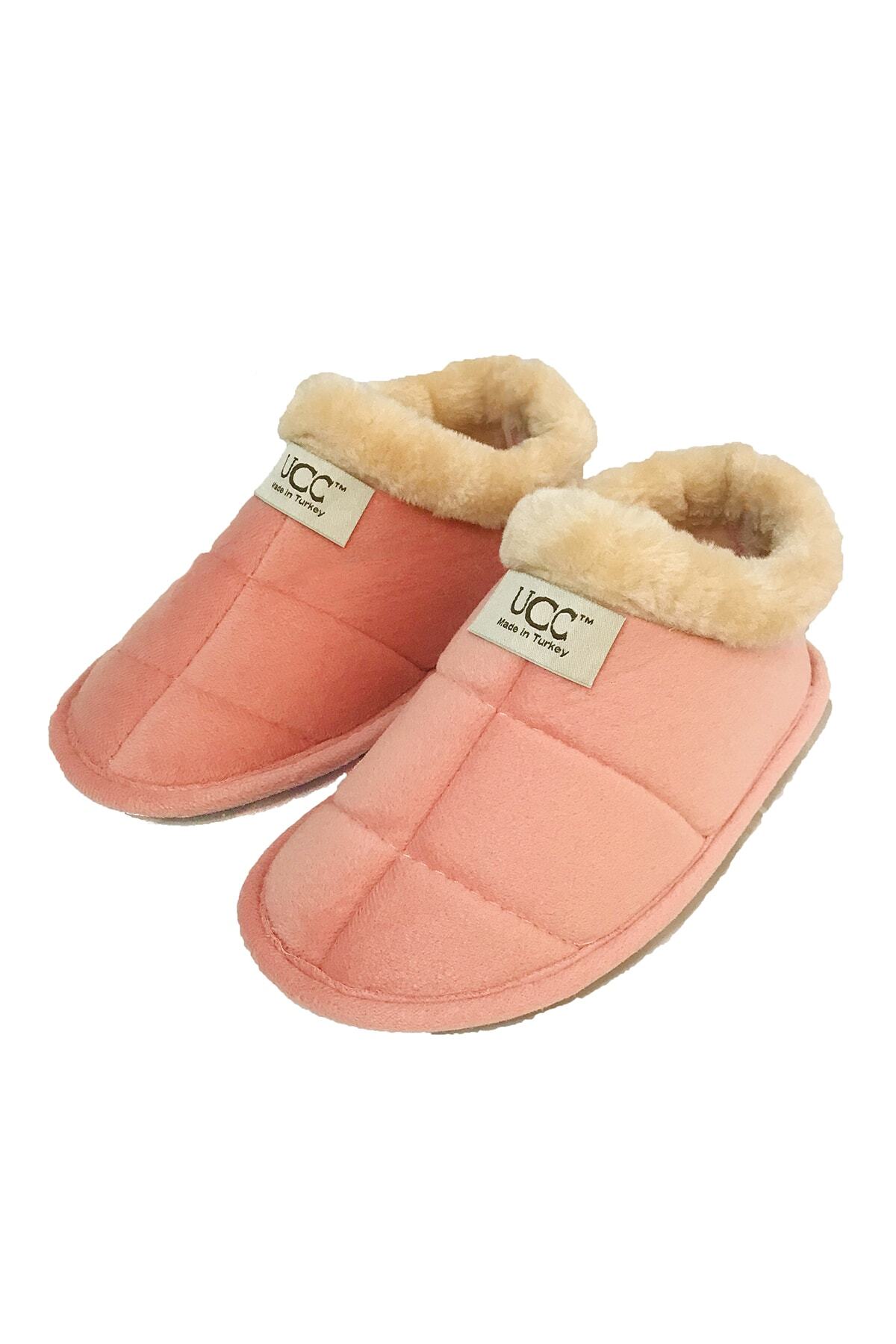 nisaNCa Peluş Sıcak Astar Kadın Panduf- Kadın Ev Botu