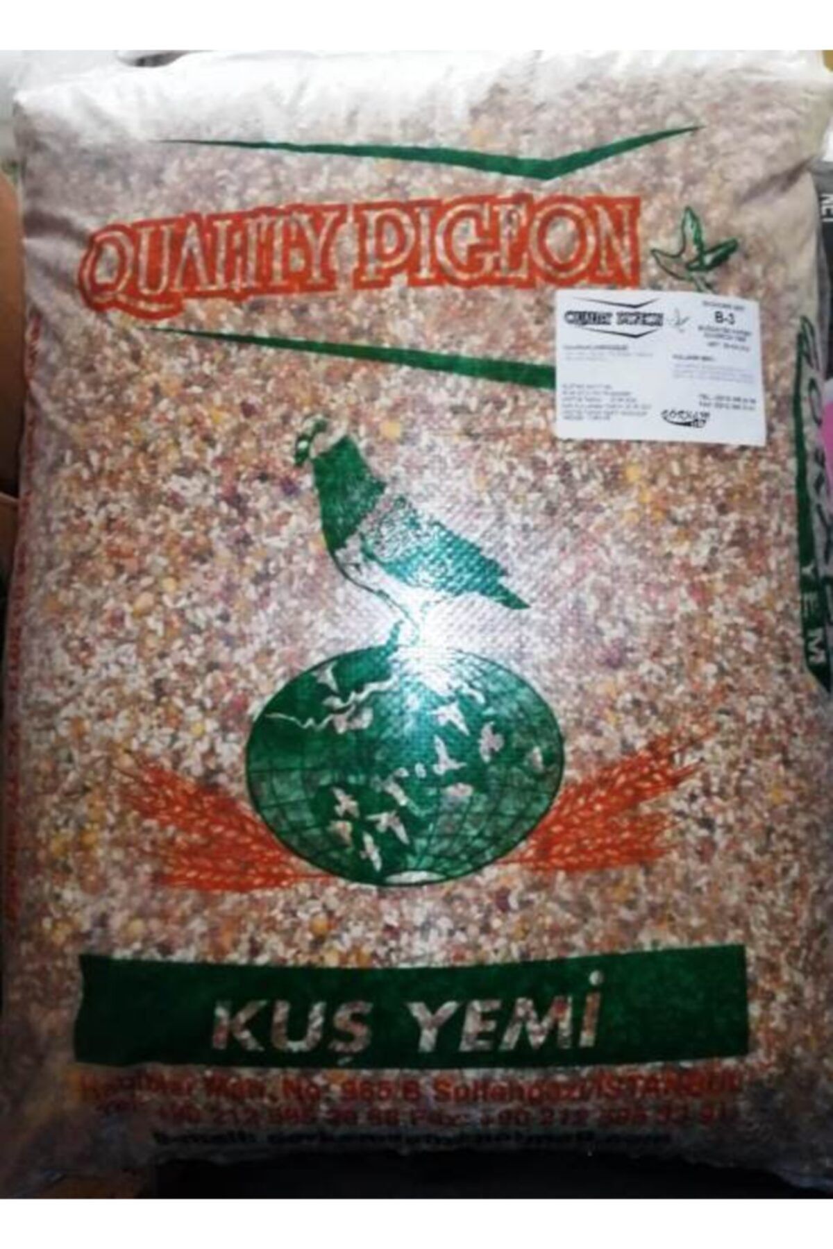 Taşkın Güvercin Yemi Karışık(buğdaysız) 25kg