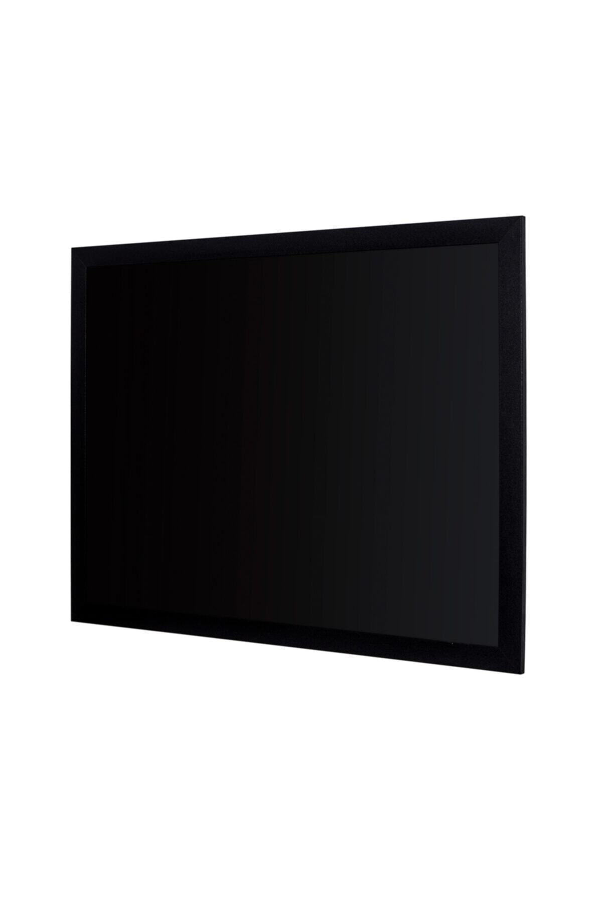 Penguen 100x130 Lüks Mdf Çerçeve Duvara Monte Kara Tahta