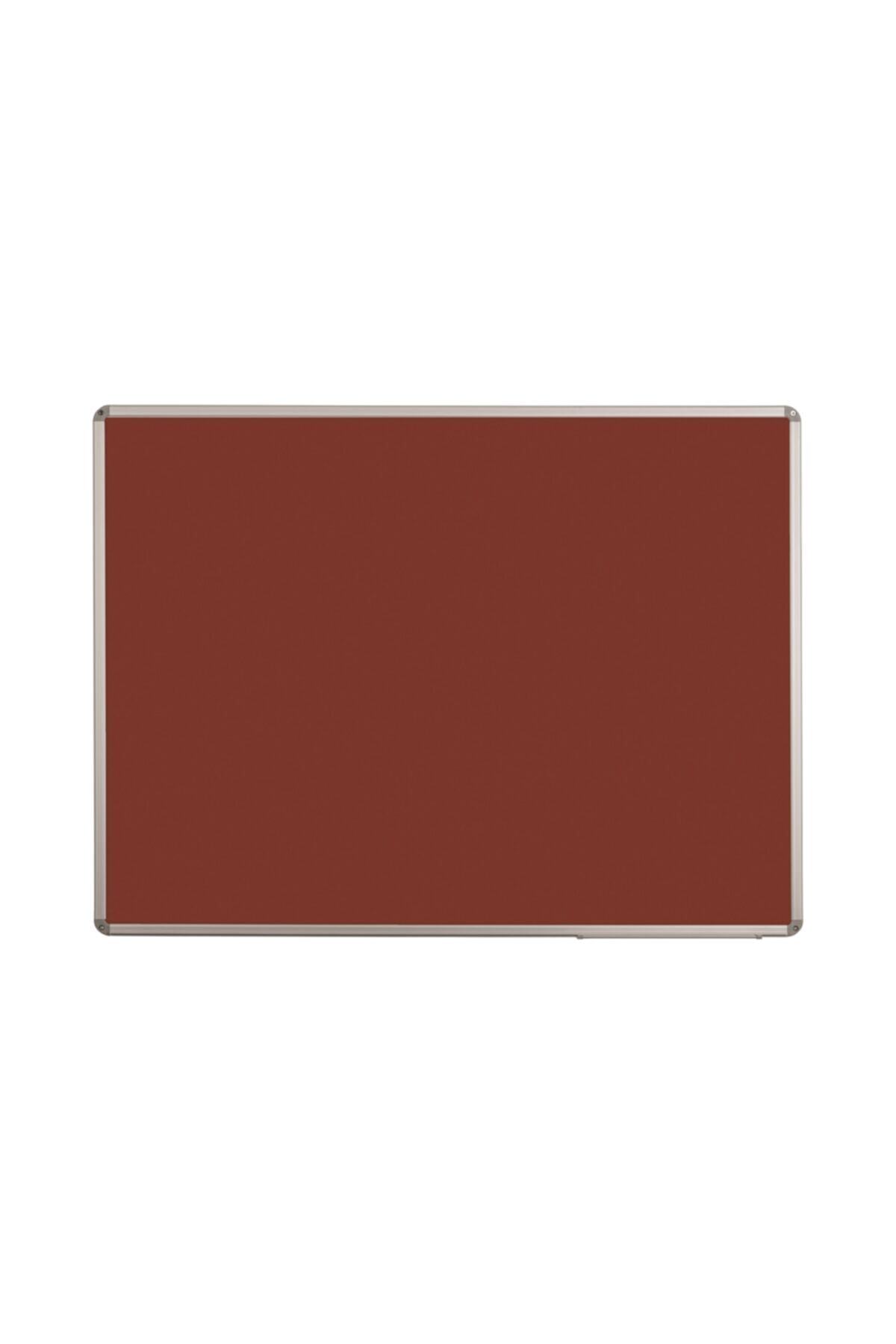 Penguen 120x120 Alüminyum Çerçeve Duvara Monte Bordo Kumaşlı Pano
