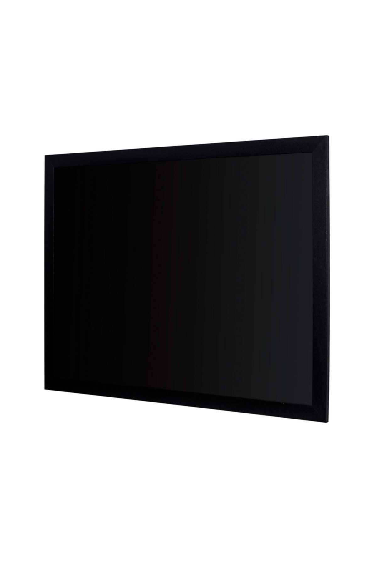 Penguen 40x60 Lüks Mdf Çerçeve Duvara Monte Kara Tahta