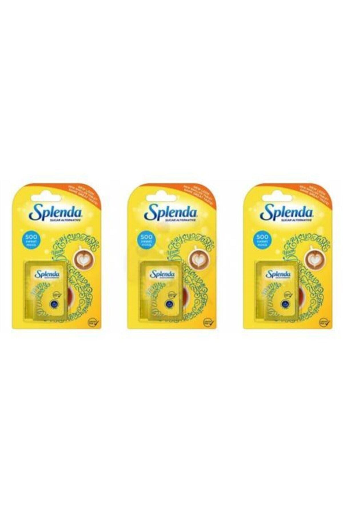 Splenda Doğal Tatlandırıcı 500 Tablet 3 Adet
