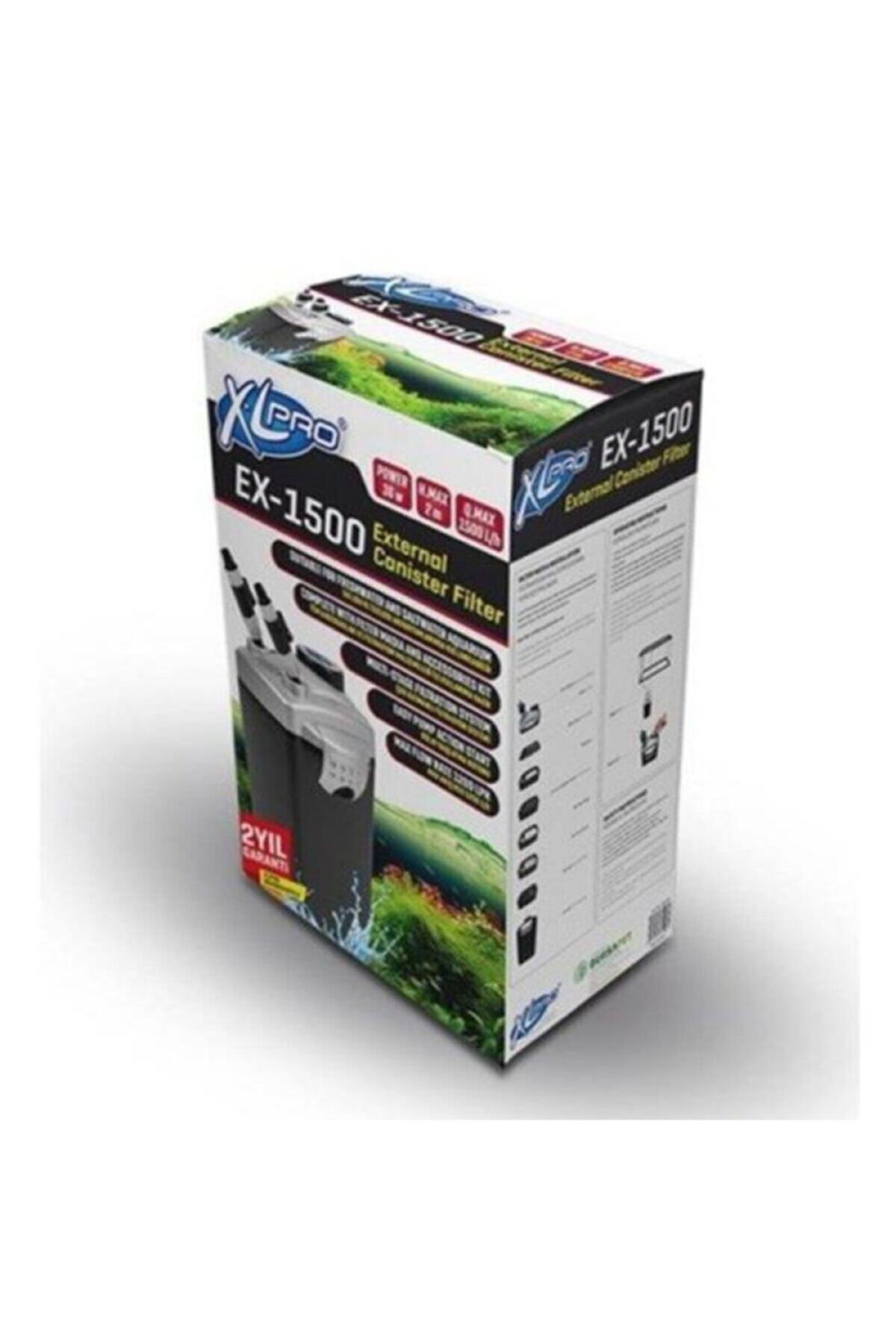 XLPRO Ex-1500 Dış Filtre 1500l/h Dolu