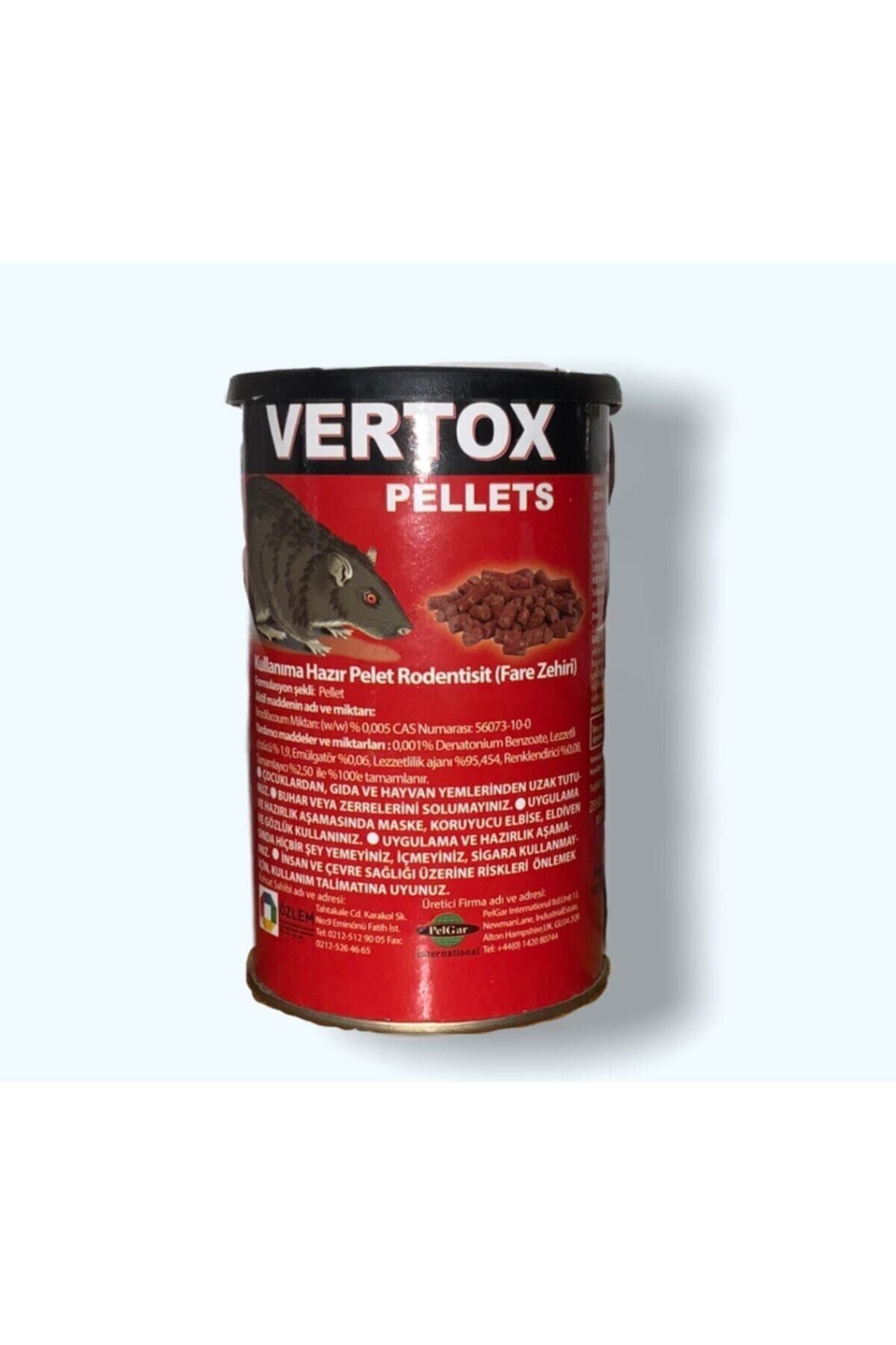 Taze ve Organik Kullanıma Hazır Pellet Rodentisit (fare Zehri) 100 Gr