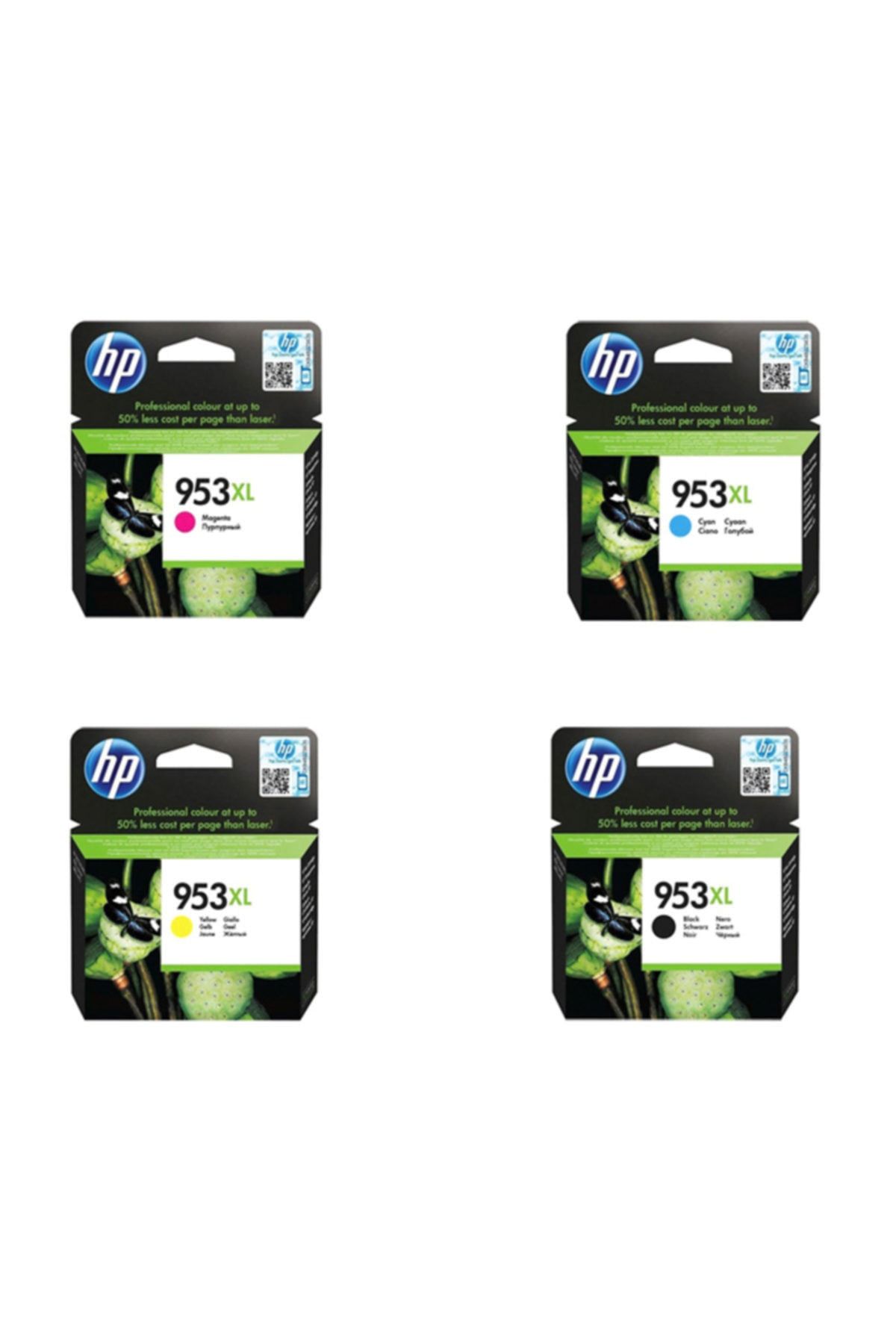 HP F6u18ae (953xl) Sarı Yuksek Kapasıtelı Murekkep Kartusu 1.600 Sayfa