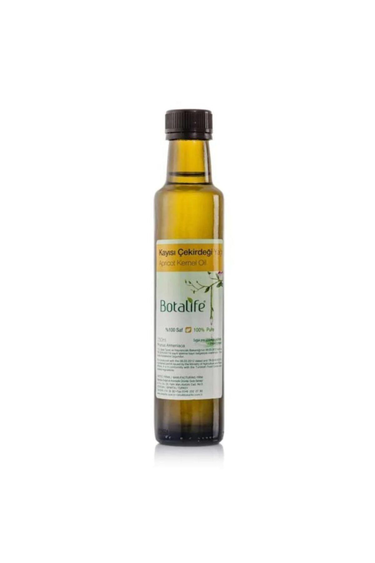 Botalife Kayısı Çekirdeği Yağı 250 Ml