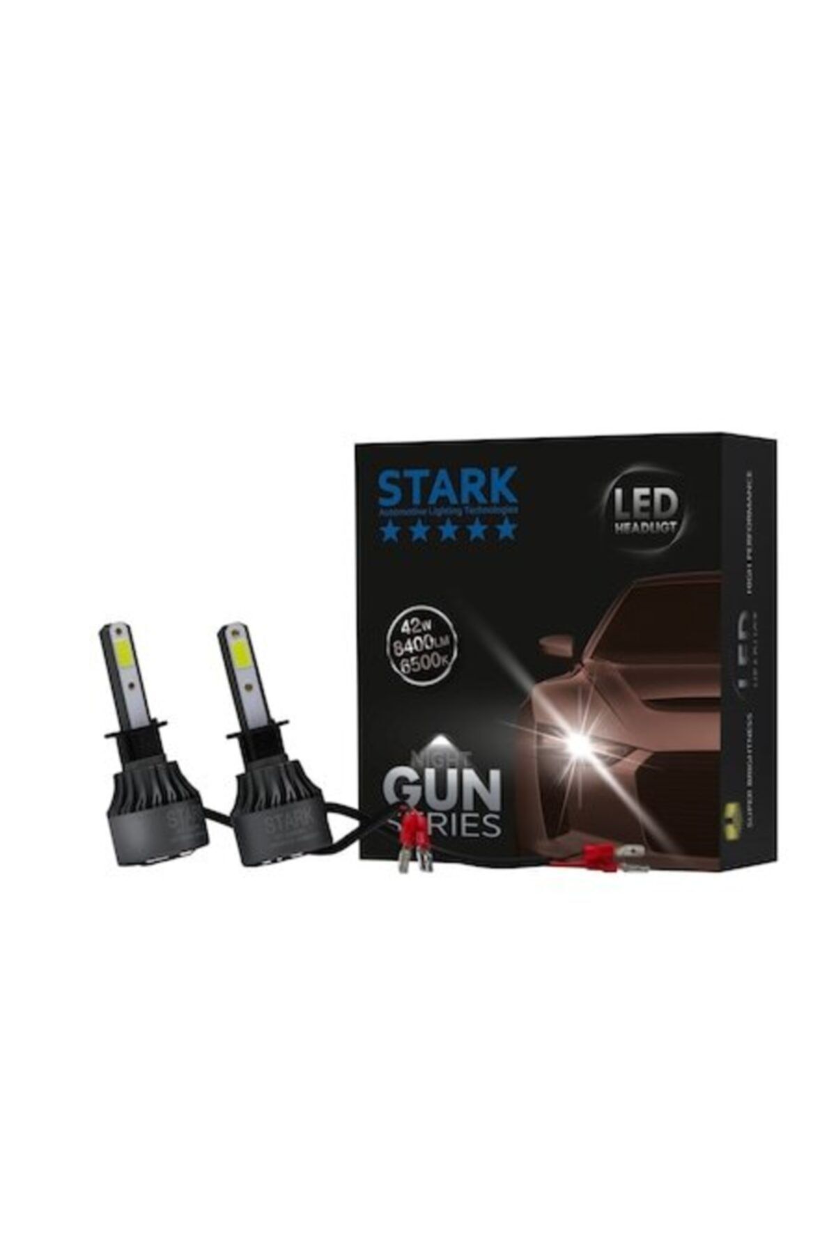 stark night gun h1 8400 lumen guc simsek etkili led xenon 6500 kelvin beyaz fan soguculu far ampulu fiyati yorumlari trendyol