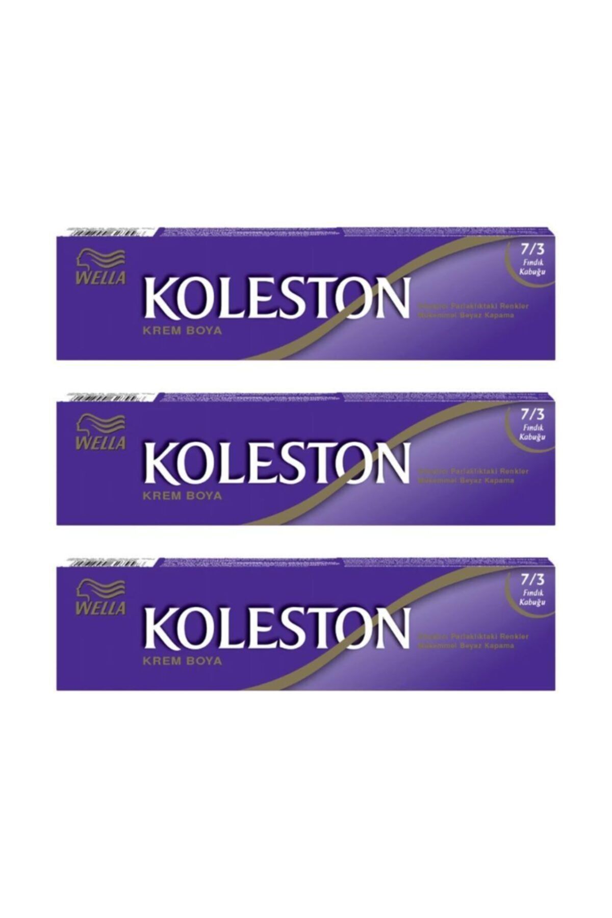 koleston tup boya 60 ml 7 3 findik kabugu 3 adet fiyati yorumlari trendyol