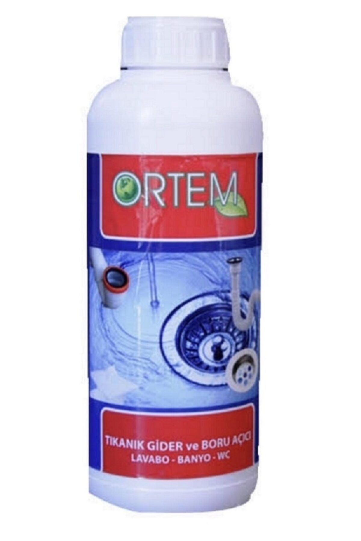 ORTEM 2 kg Tıkanık Giderici Lavabo Banyo Wc Boru Açıcı