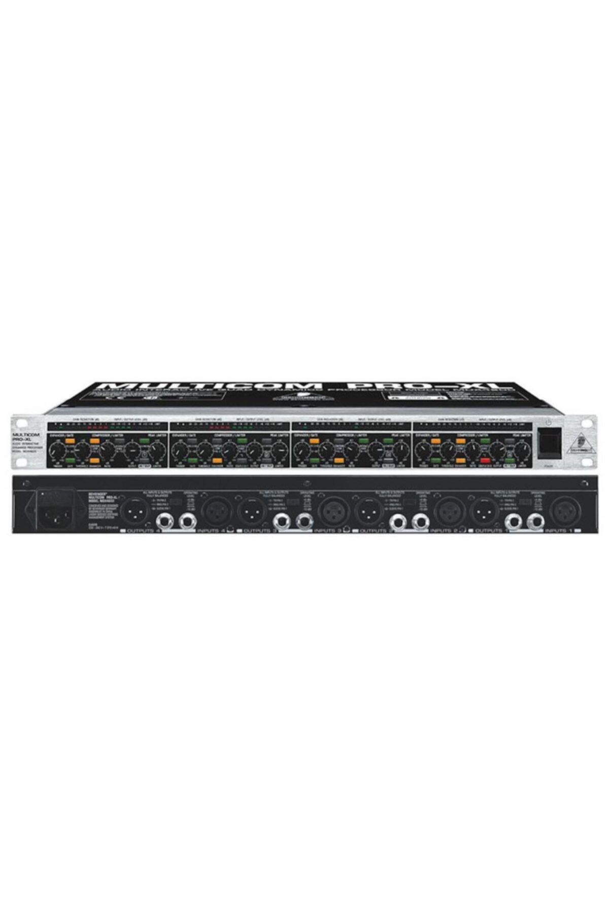 Behringer Multıcom Pro-xl Mdx 4600 4 Kanal Kompressör Gate Limiter