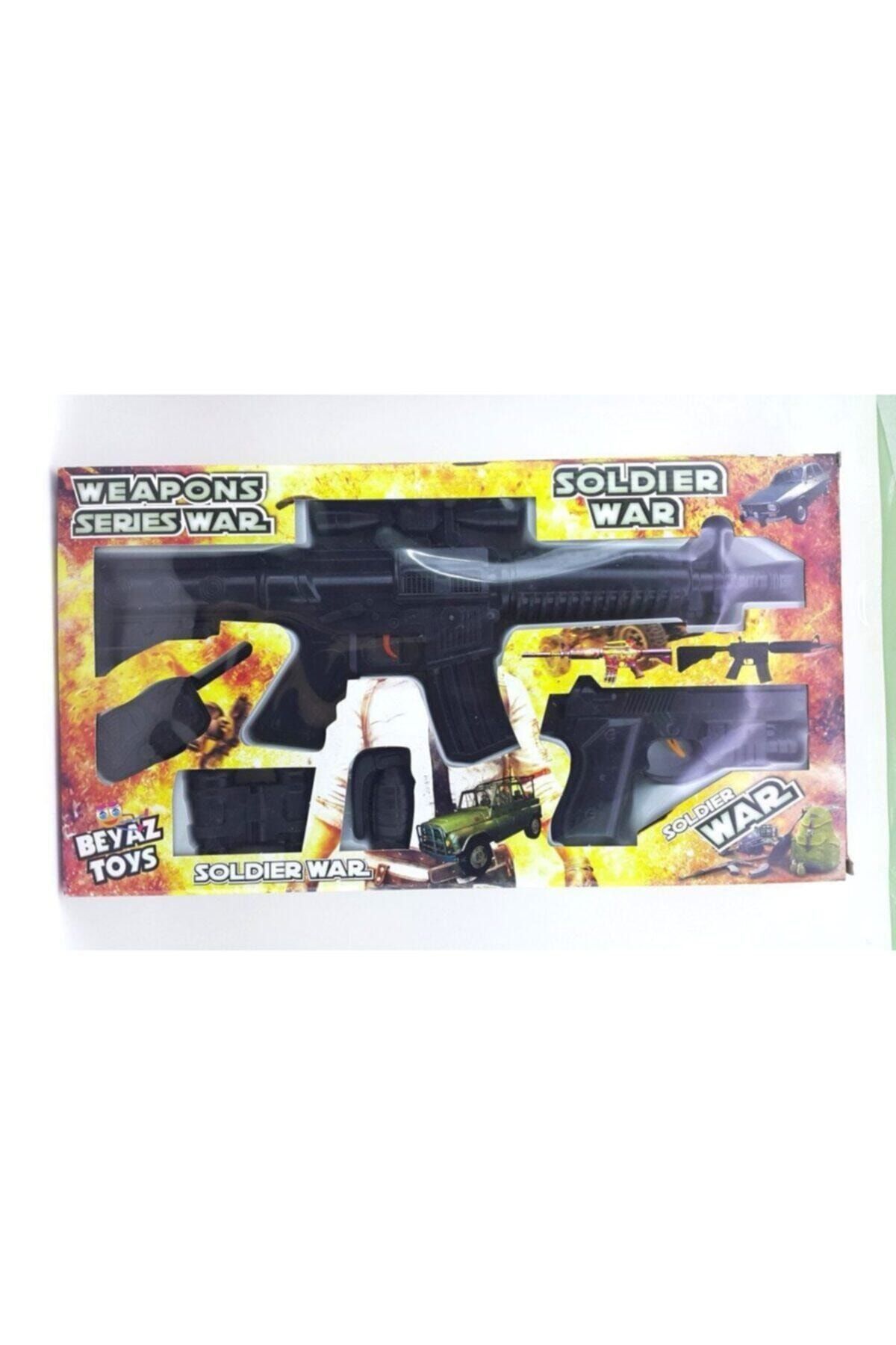 Beyaz Toys Siyah Kutulu Oyuncak Tüfek Silah Seti