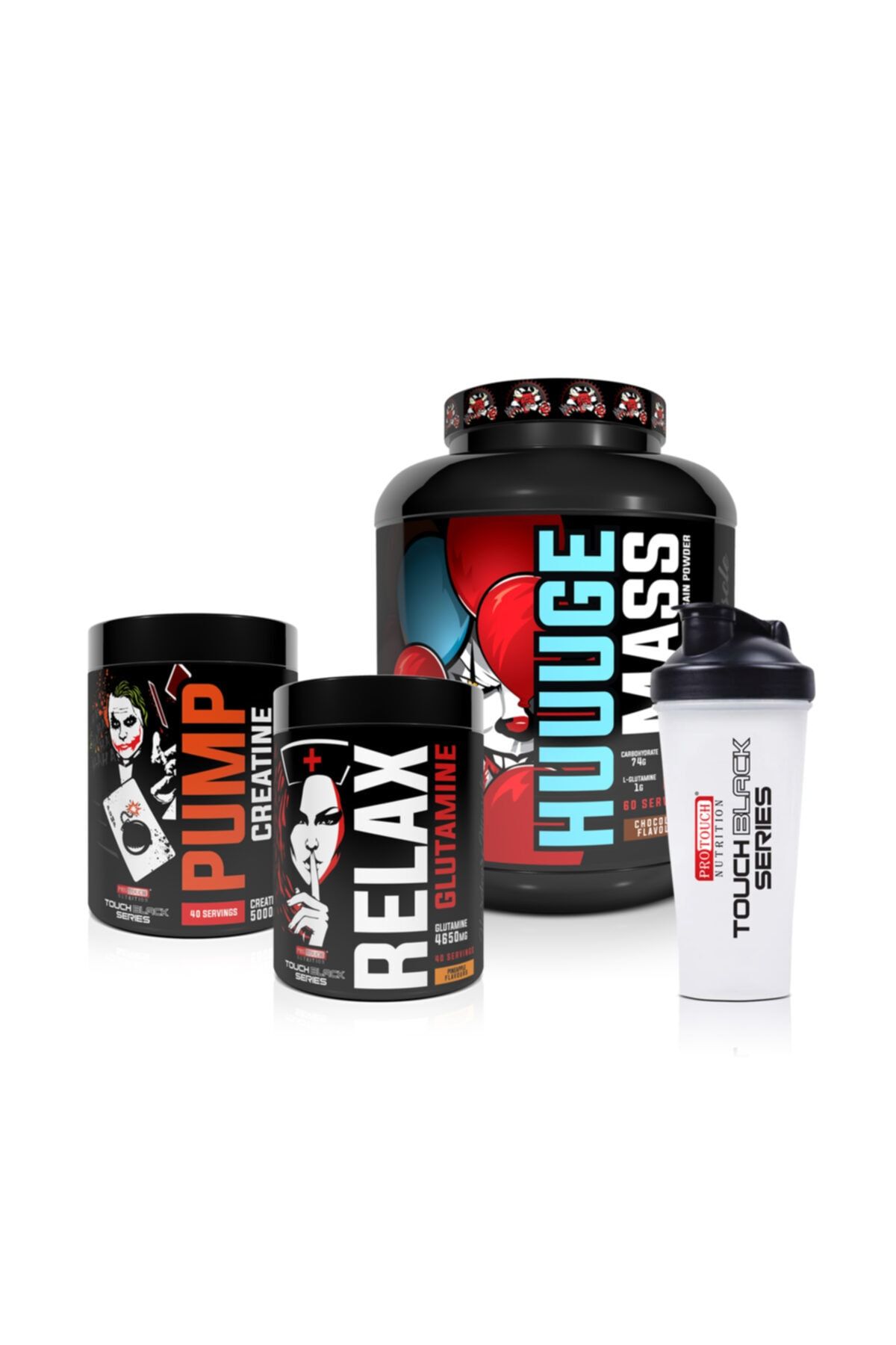 Protouch Nutrition Touch Black Kilo Alımı Ve Hacim Kombinasyonu 2