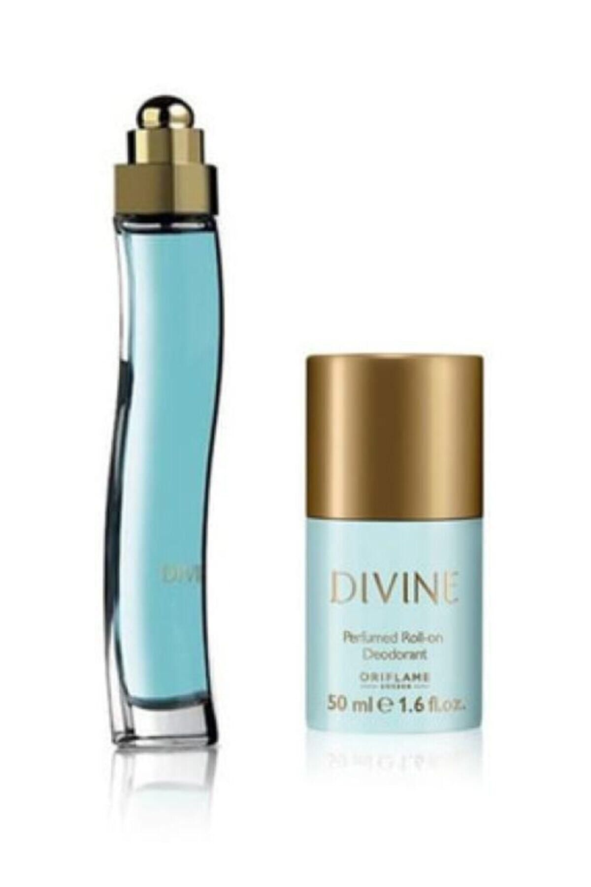 Oriflame Divine Edt 50 ml Kadın Parfüm Seti 64565467567