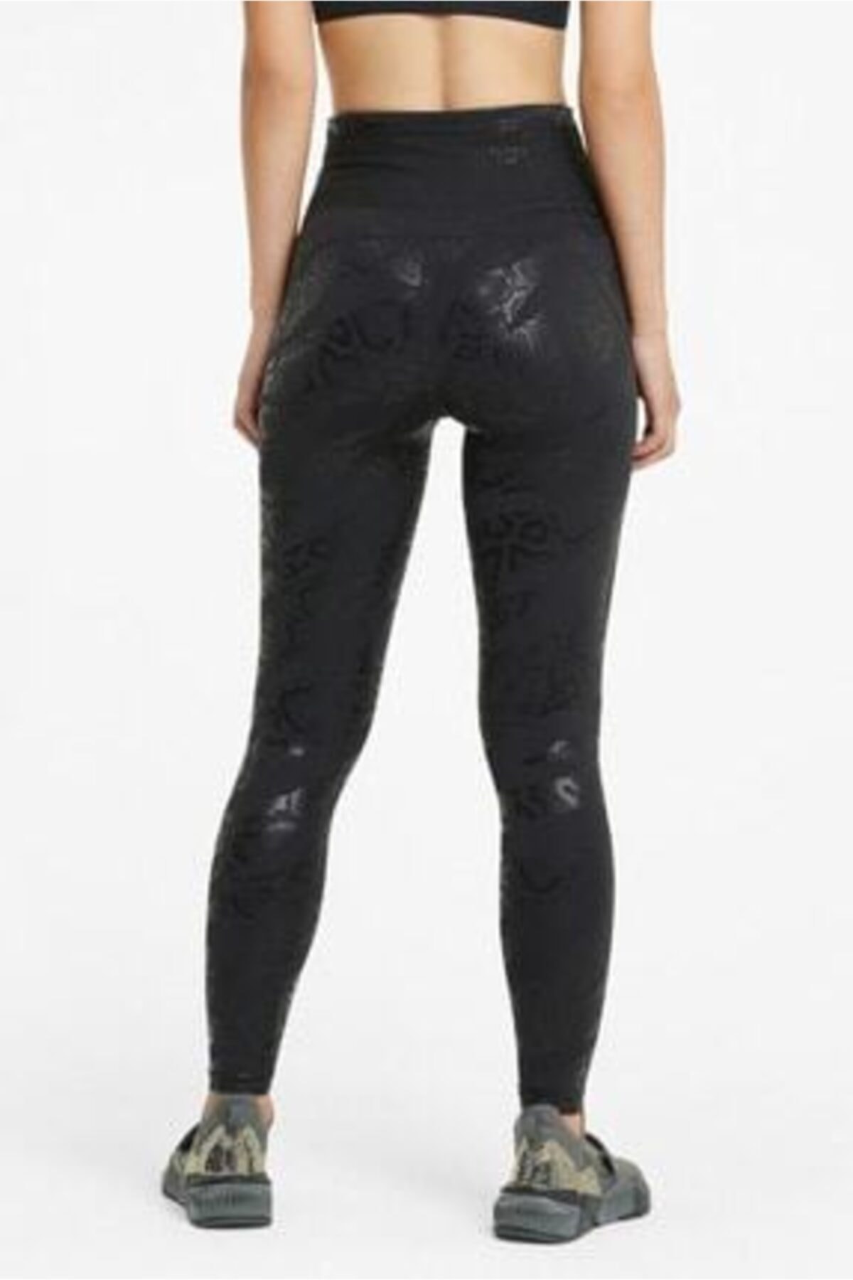 Puma Kadın Siyah Untmd Printed 7/8 Training Leggins Tayt 52023901