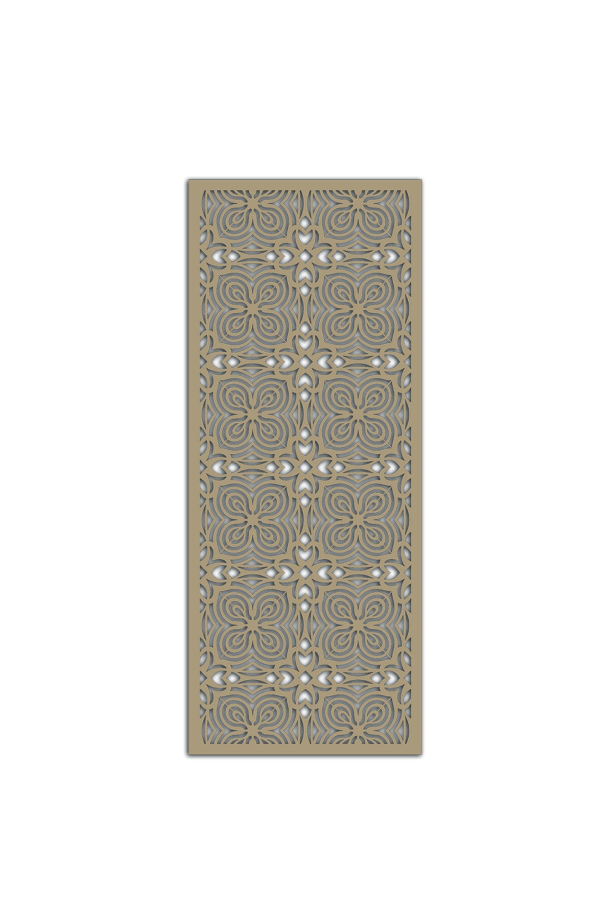 Liar Dekor Liar Ahşap Seperatör (Paravan) - KSP-90 - (10 mm) - (100 cm x 210 cm) - (Ham)