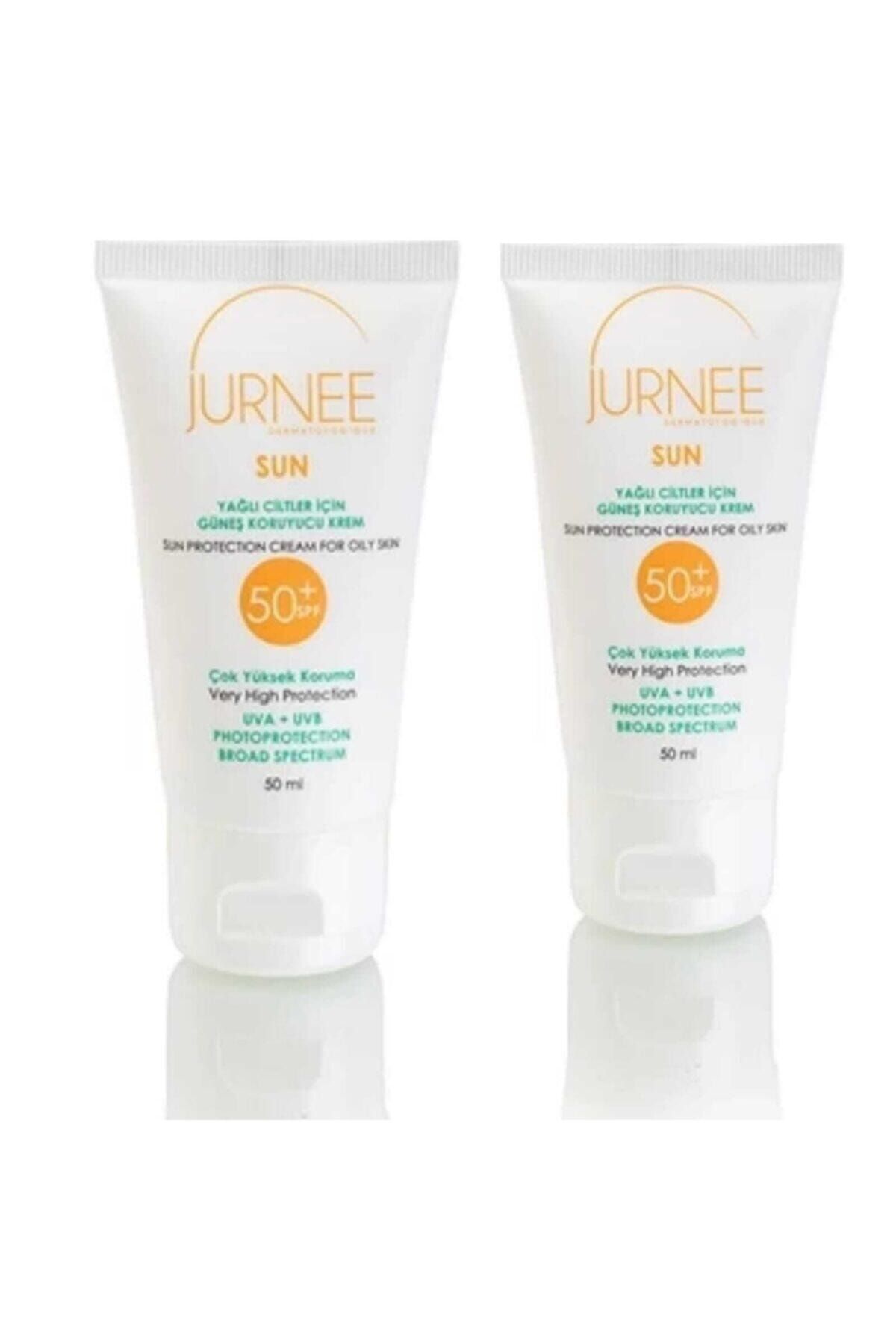 Jurnee Yağlı Ciltlere Spf 50+ Güneş Koruyuculu Krem 2'li Set 2x50 ml
