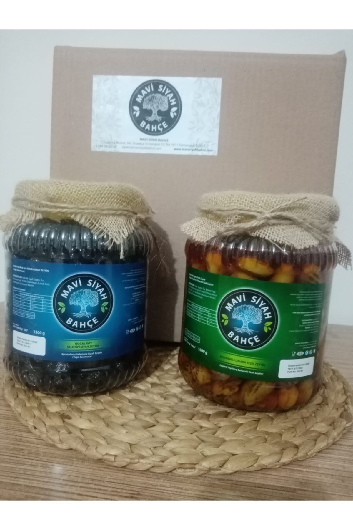 MAVİ SİYAH BAHÇE Zeytin Fırsat Sepeti _ Ramazan'a Özel 6 Çeşit Ürün