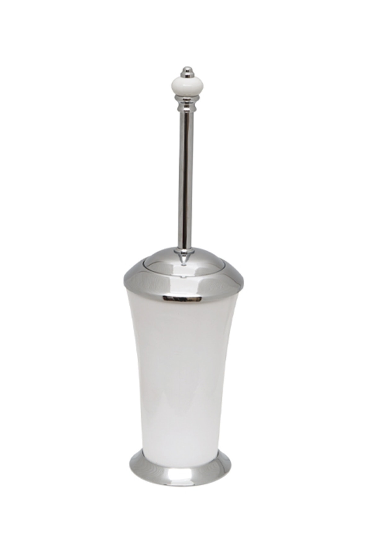 COMFORTBANYO Fantasıa Chrome Pirinç-porselen Klozet Fırçalık 8432