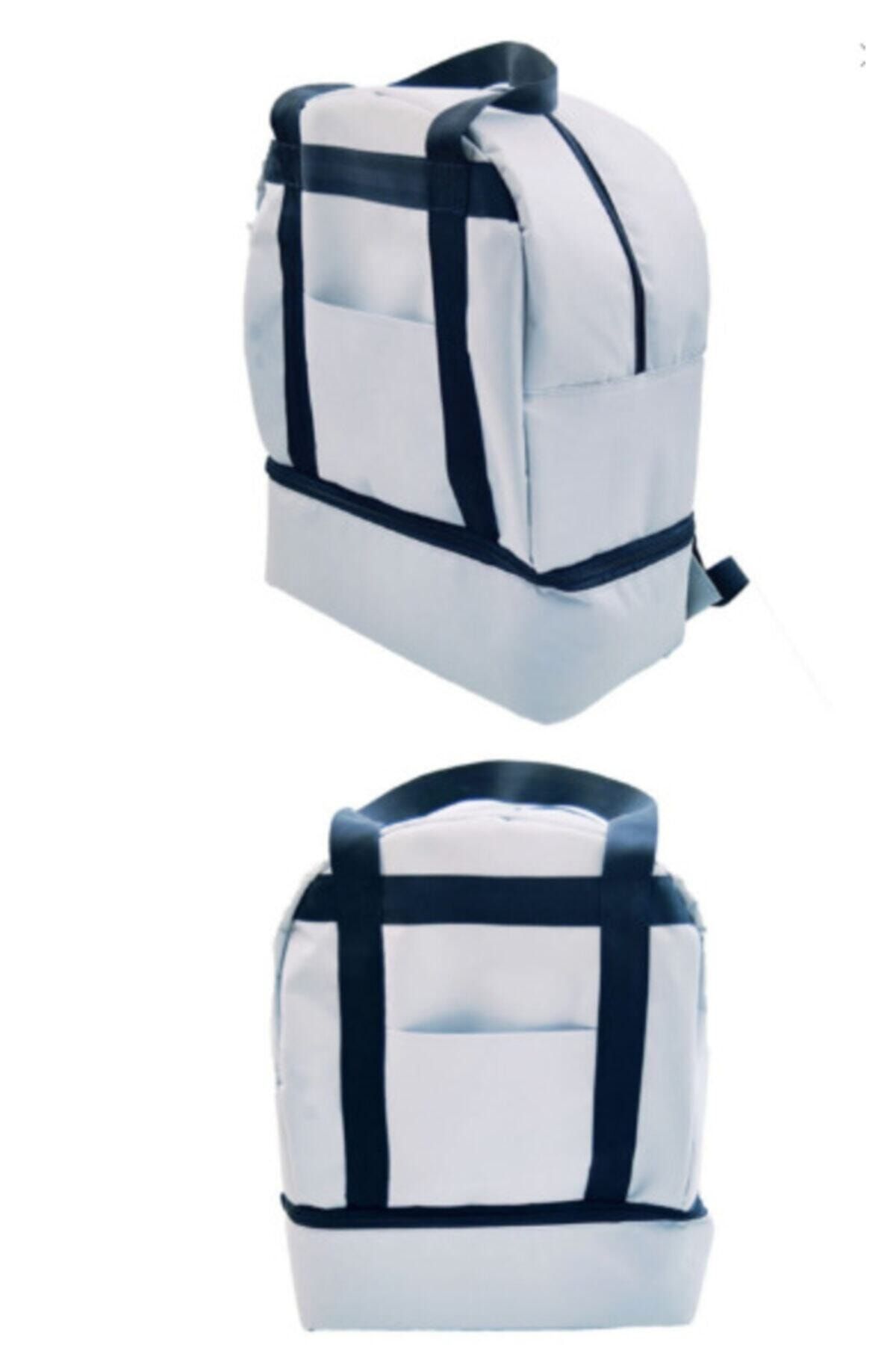 Carneil Siyah 40 Litre 2 Bölmeli Askı Kayışlı Spor Sırt Çantası Unisex Su Geçirmez She225