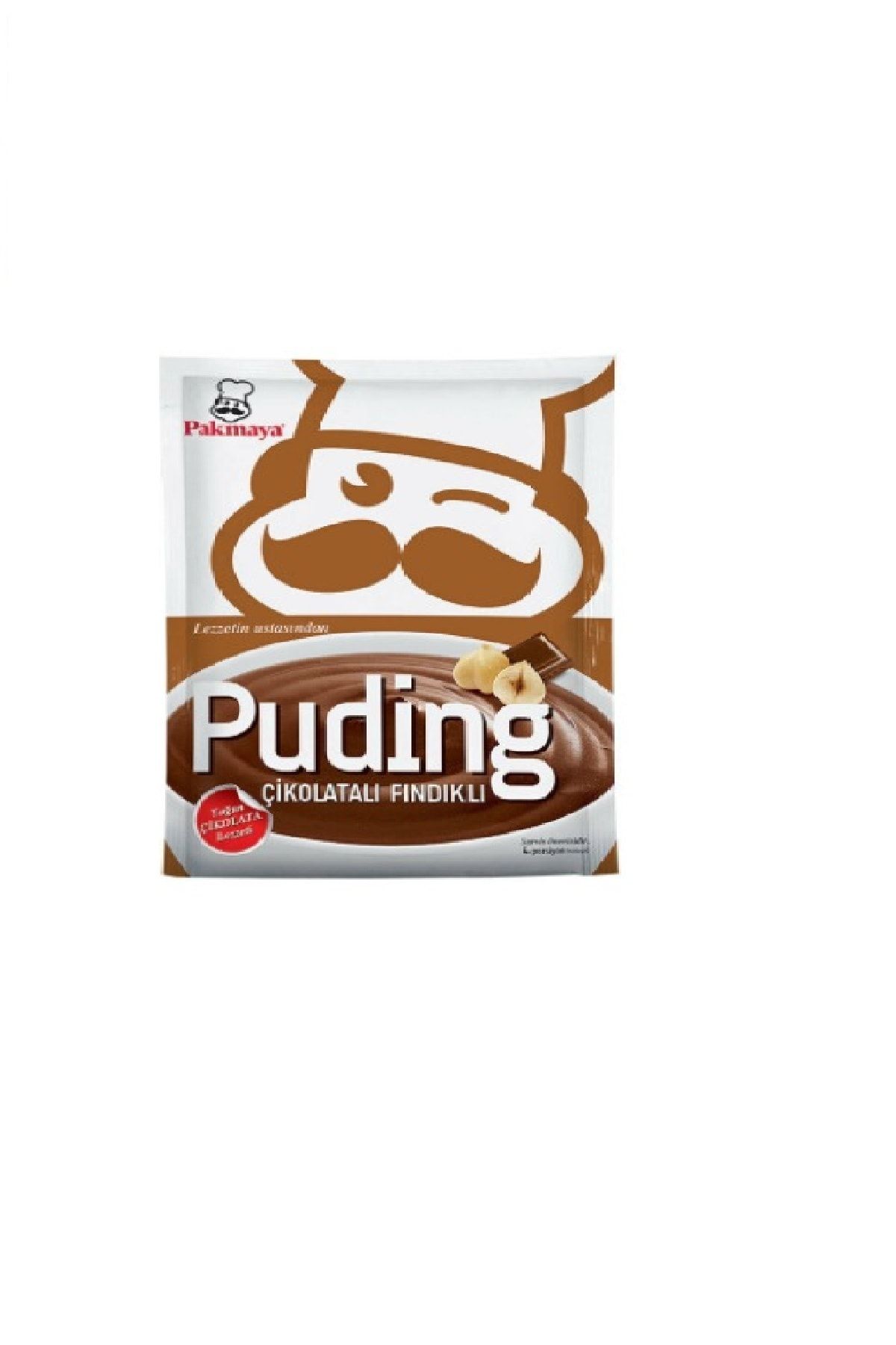Pakmaya Puding Çikolatalı Fındıklı 105 gr