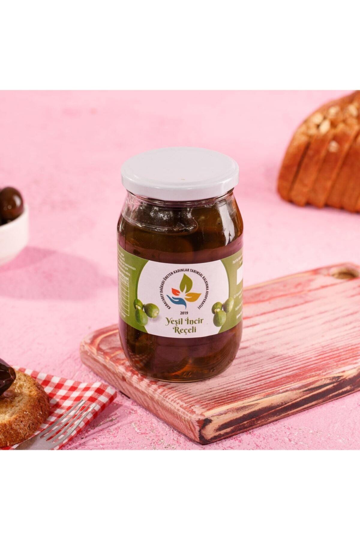 Karacabey Dağkadı Üreten Kadınlar Kooperatifi Yeşil İncir Reçeli 750 gr