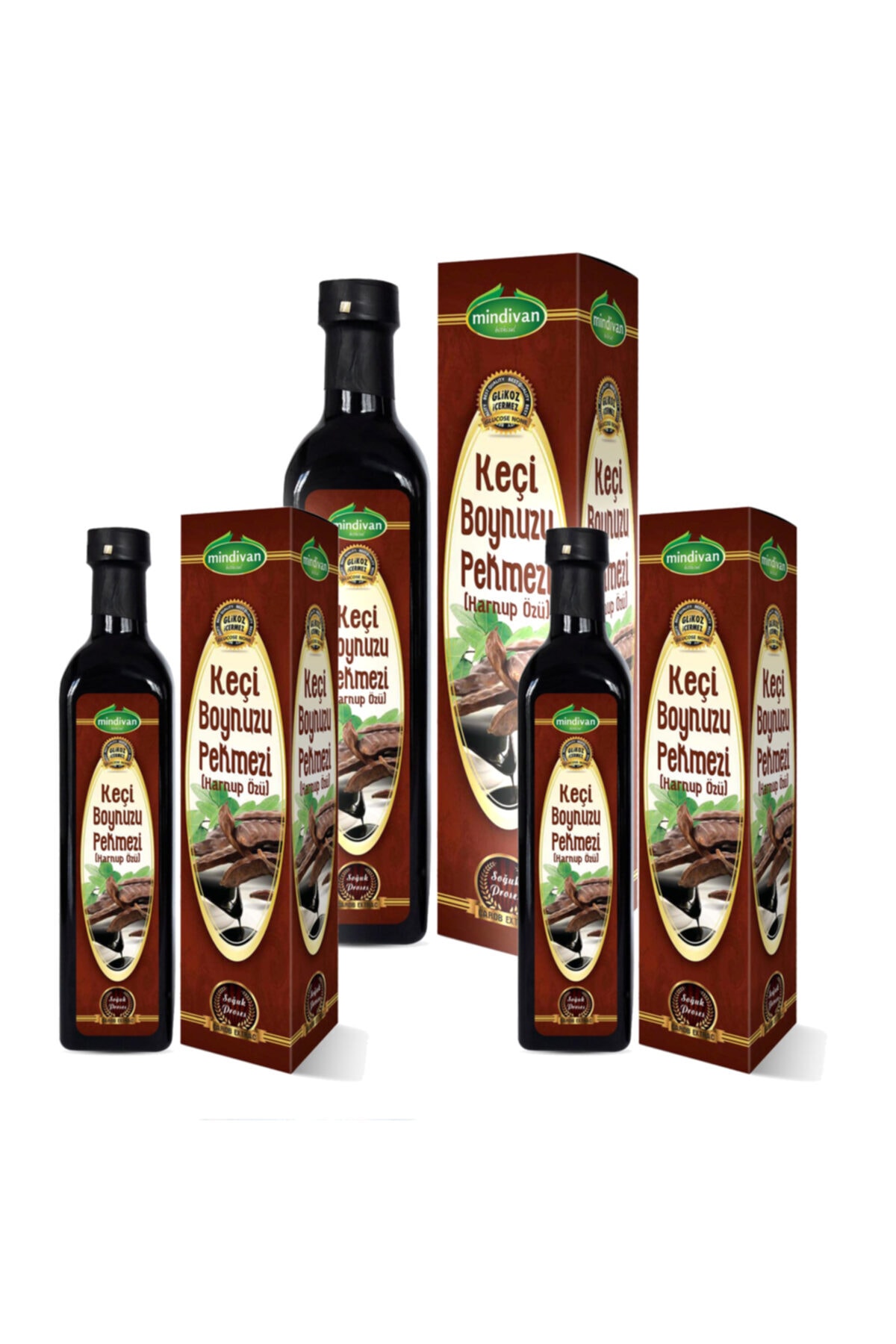 Mindivan Keçiboynuzu Pekmezi X 3 Adet