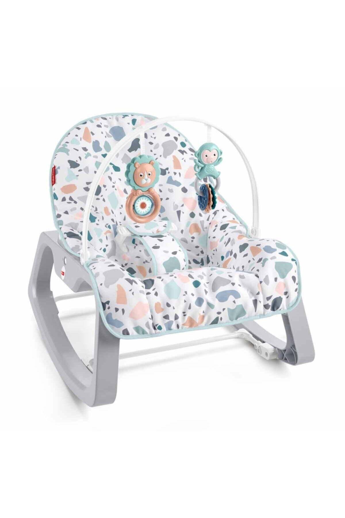 FISHER PRICE Orman Gezisi Taşınabilir Ana Kucağı Ve Sallanan Sandalye Gwd39