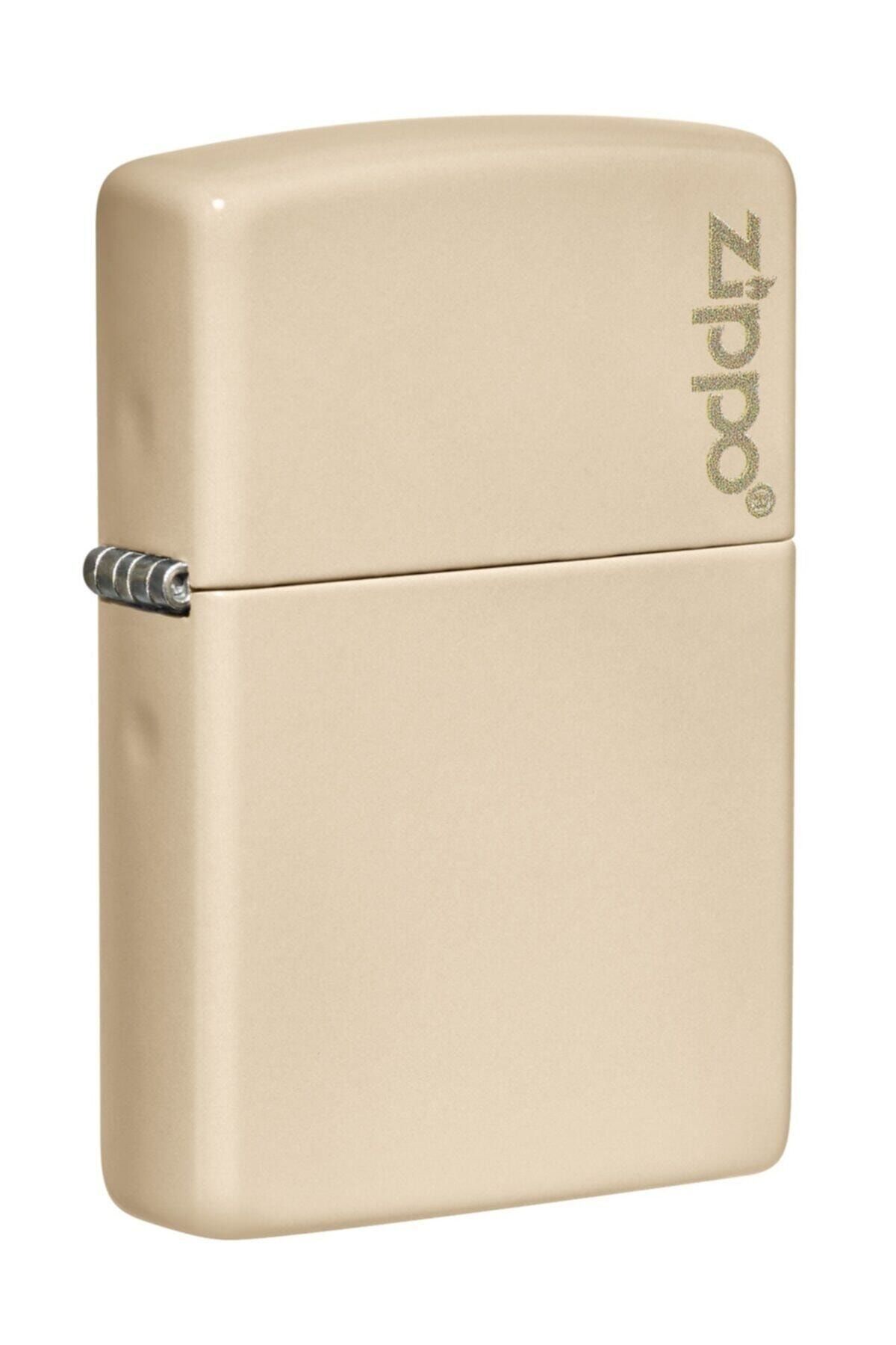 Zippo 49453zl Flat Sand Logo Çakmak