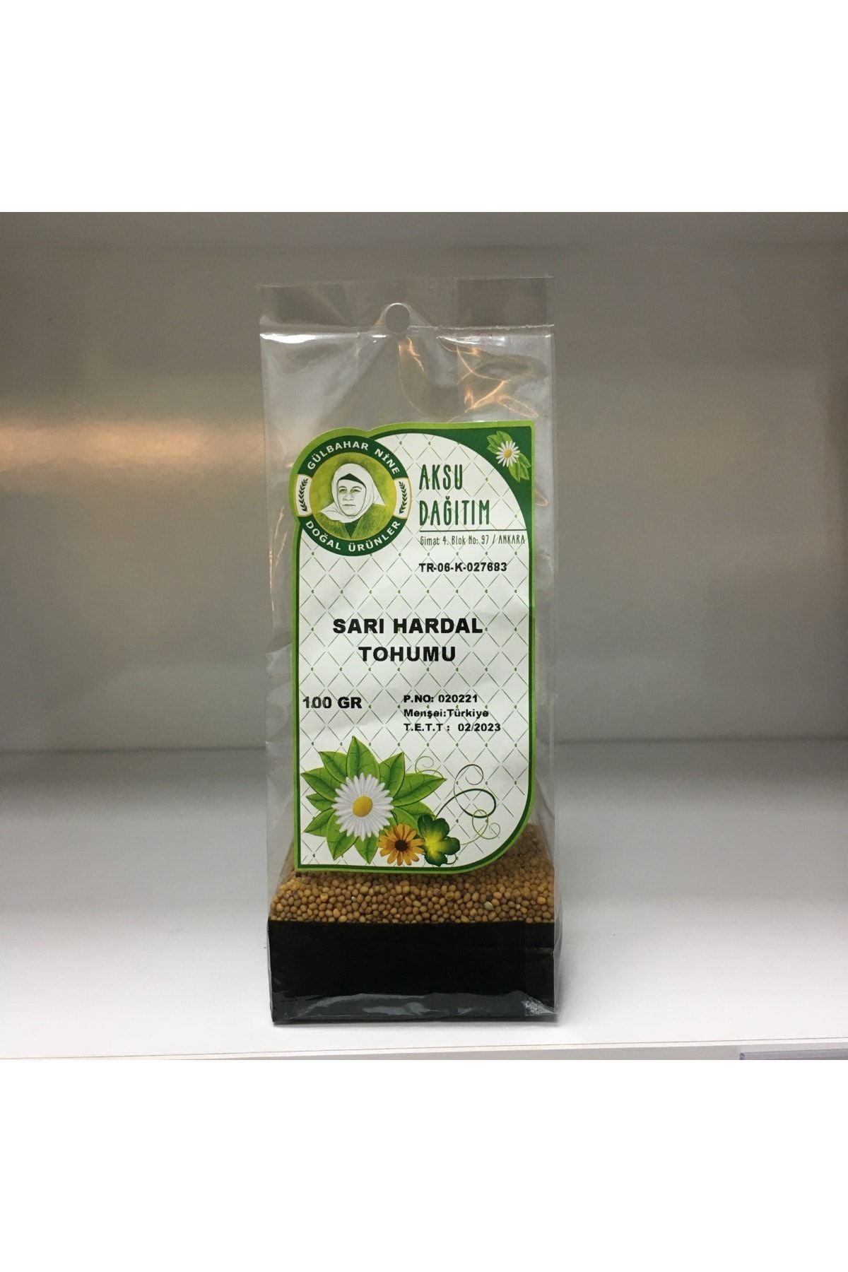 GÜLBAHAR NİNE DOĞAL ÜRÜNLER Sarı Hardal Tohumu 100 Gr