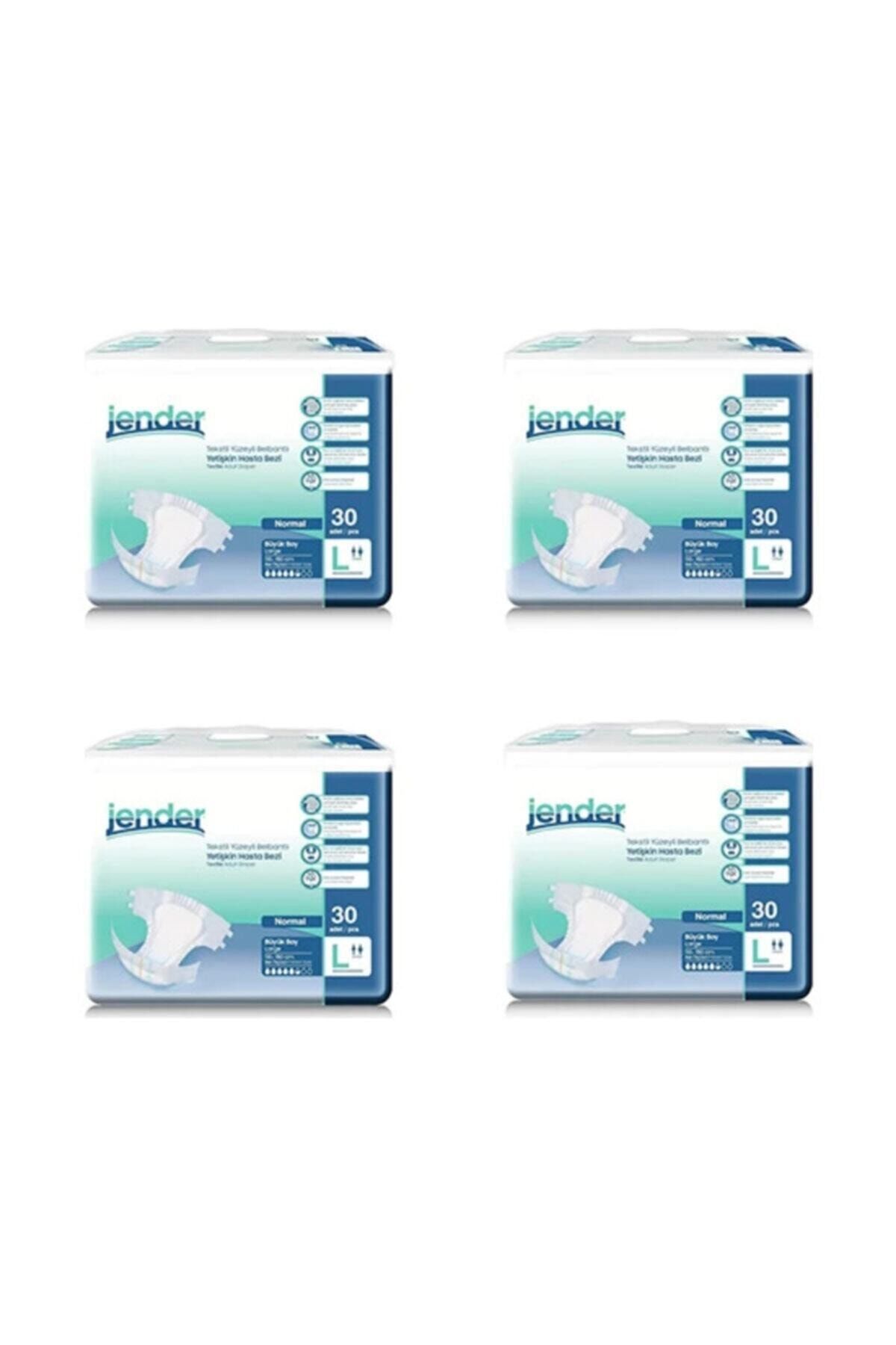 JENDER Belbantlı Large Hasta Bezi 120 Adet