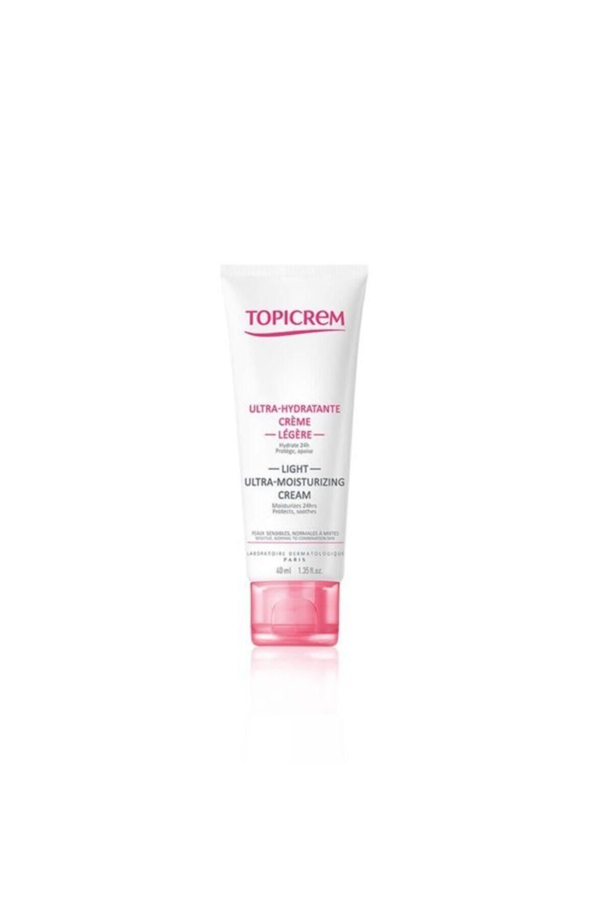 Topicrem Ultra Moisturizing Face Light Cream 40ml