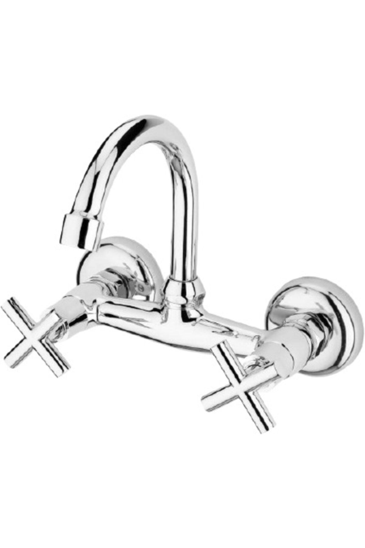 ALBERA ARMATÜR Lavabo Batarya Plus Klasik 17 Mm Aç+kapa Salmastralı 18'lik Borulu