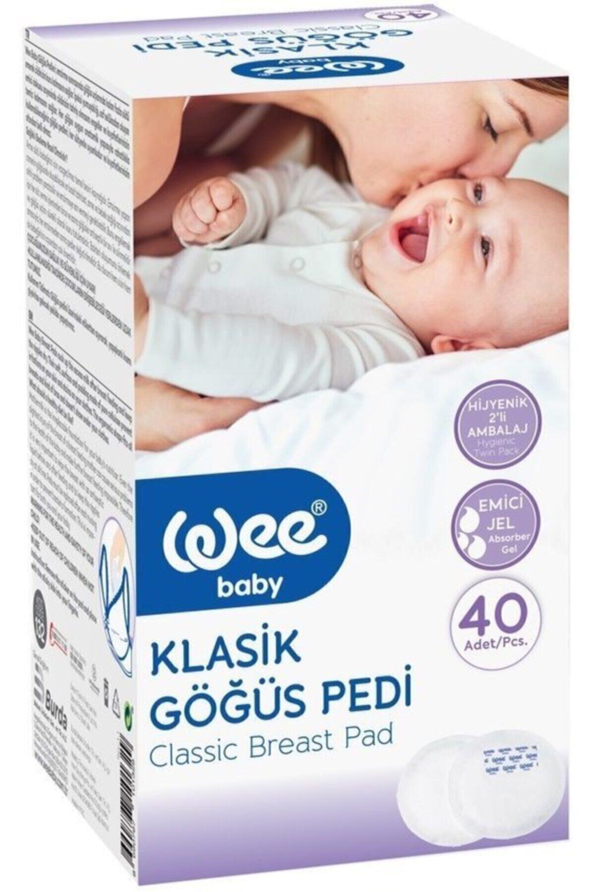Wee Klasik Göğüs Pedi 40 Lı