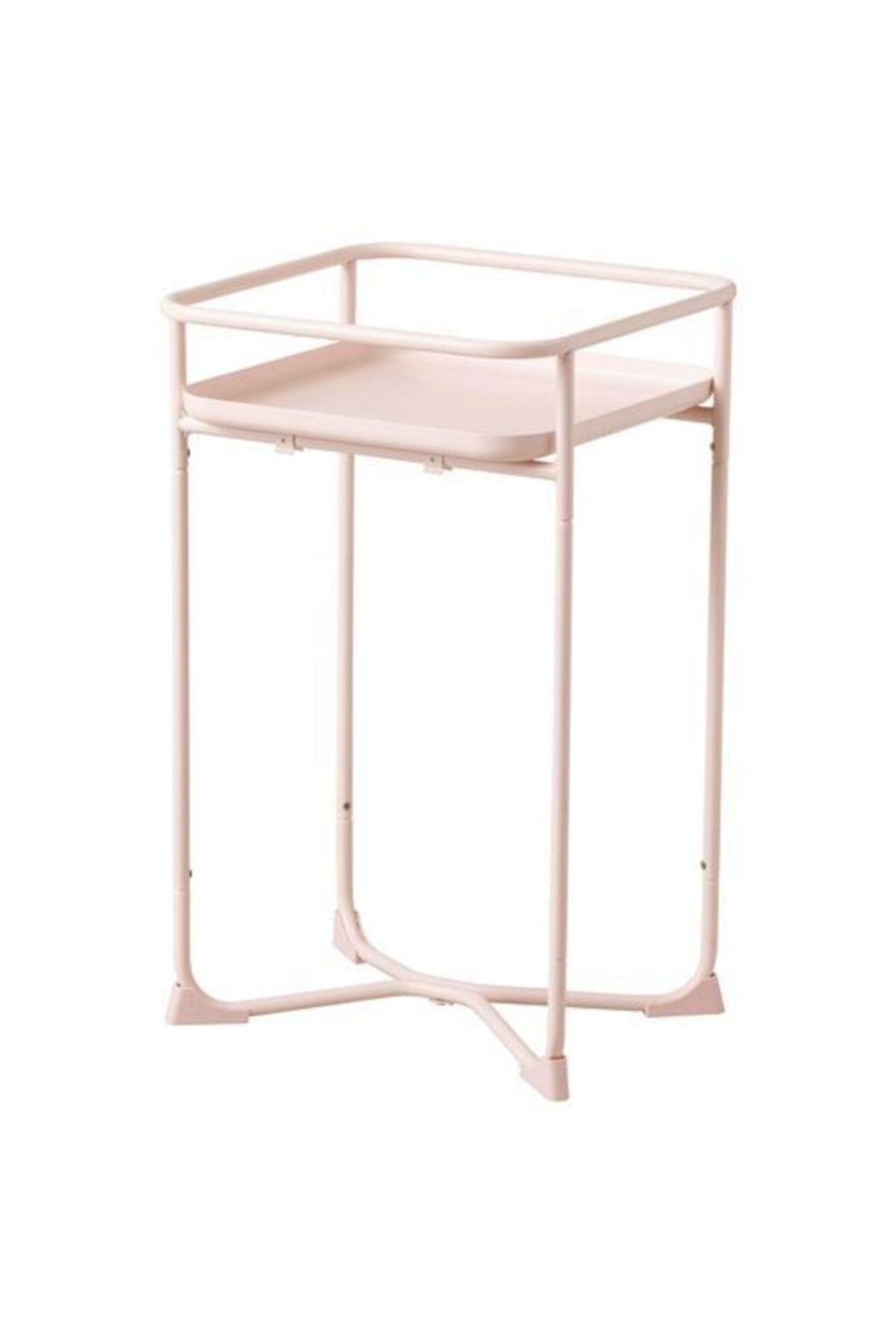 IKEA Çiçeklik-saksılık 54 Cm Sehba Meridyendukkan Tozpembe Renk 33x33x54 Cm-çelik Iç Dış Mekana Uygun