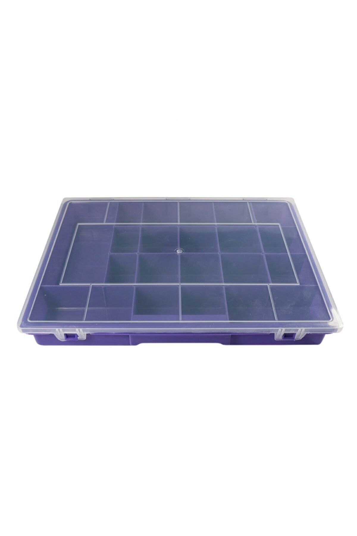 Prestij Boncuk Aren Mor Hobi Ve Boncuk Kutusu Organizeri Büyük Boy 35x25 Cm