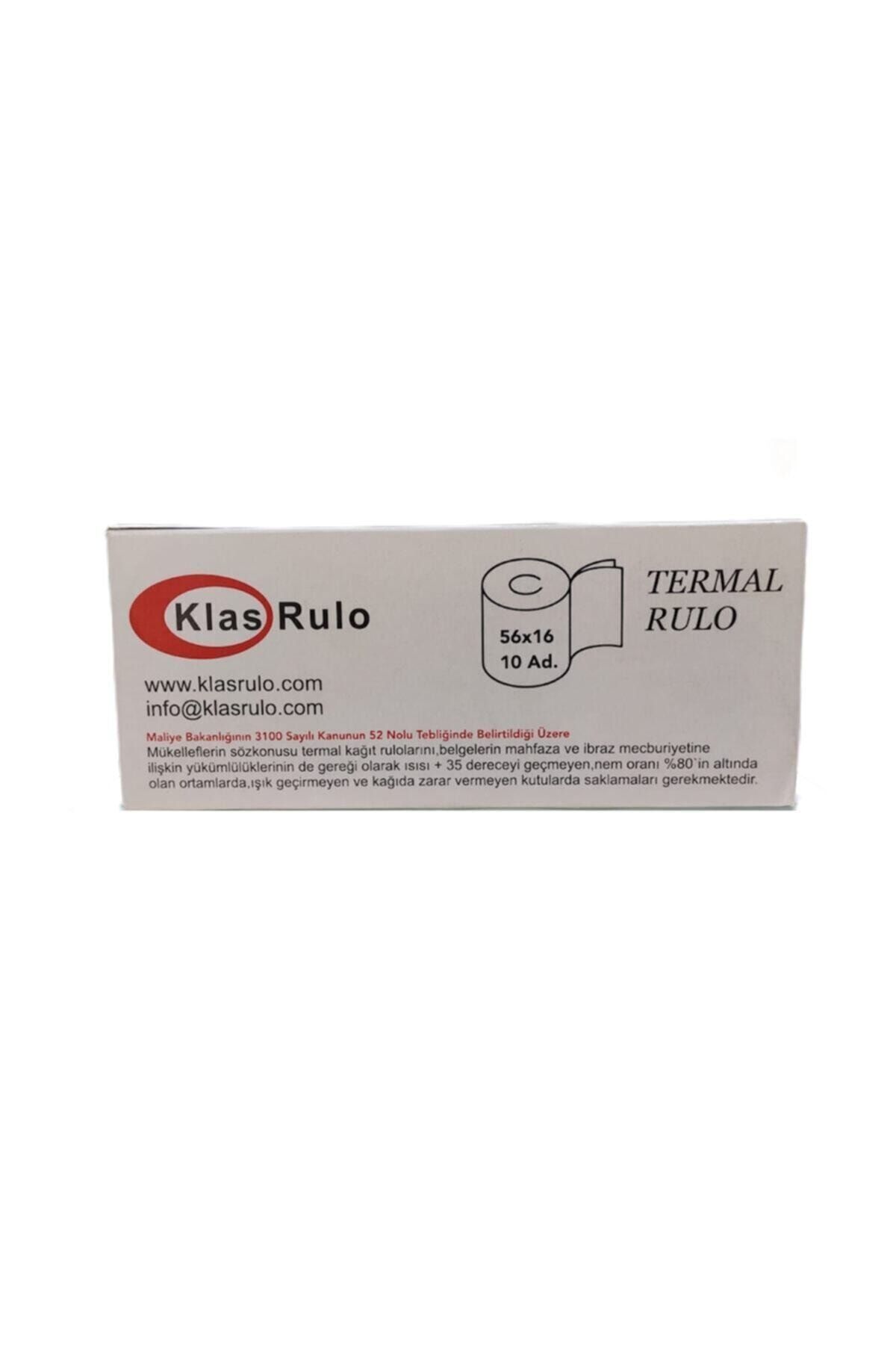 Klas Termal Rulo 10 Lu Paket 56*16