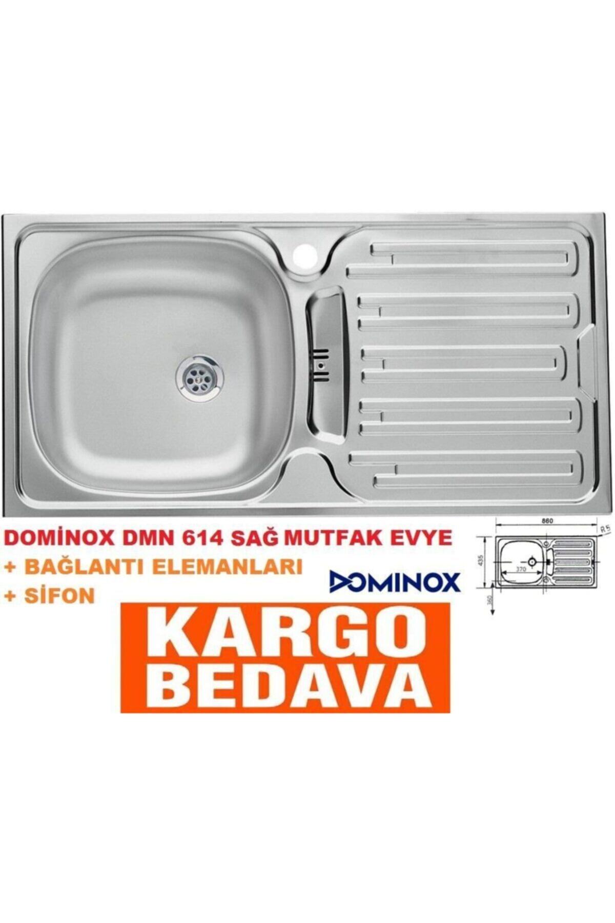 Dominox Domınox Çelik Evye Dmn 614 Sağ - Mutfak Eviyesi