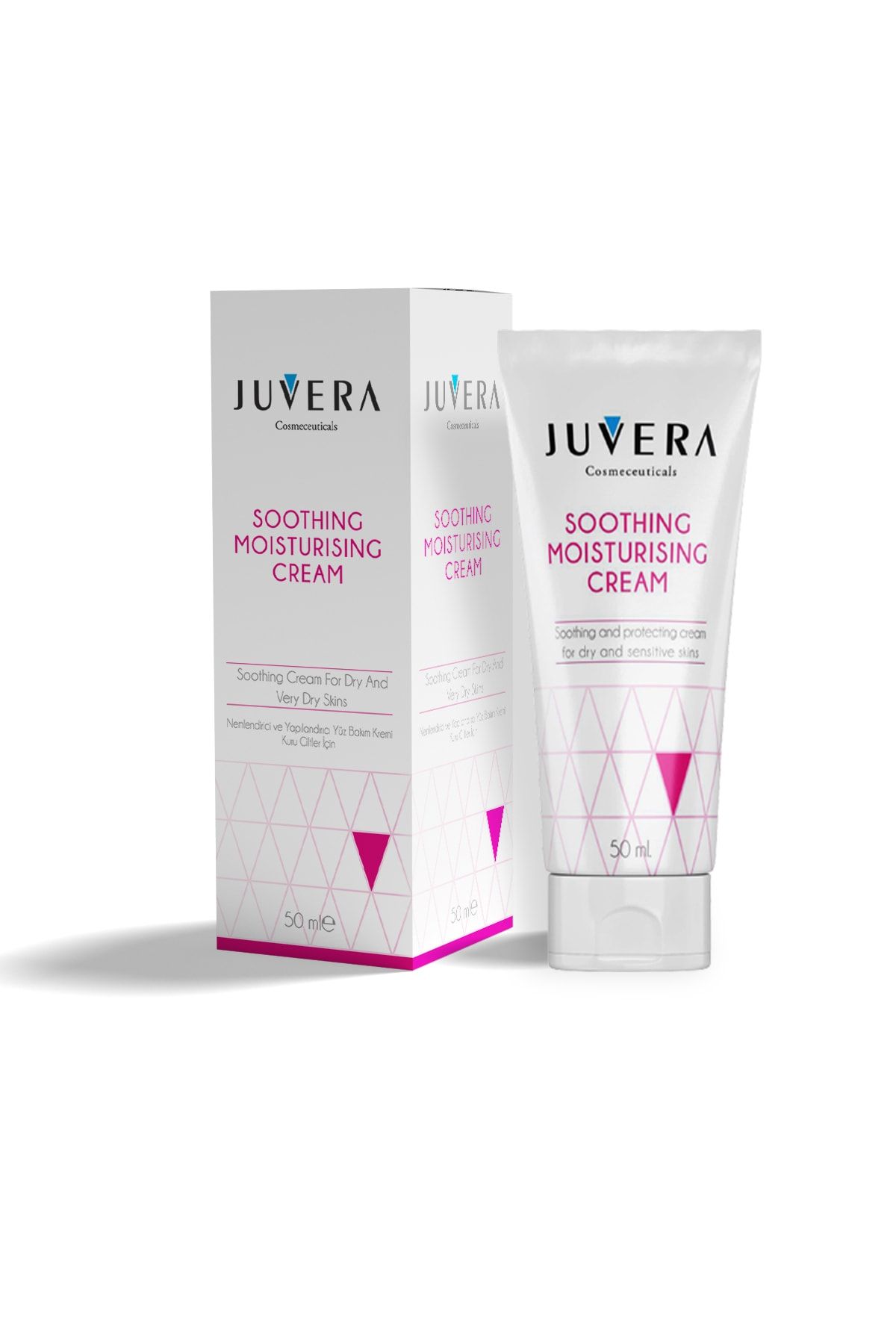 JUVERA Cosmeceuticals Juvera Soothing Moisturising Cream Nemlendirici Ve Yapılandırıcı Yüz Bakım Kremi 50ml 8682665350052