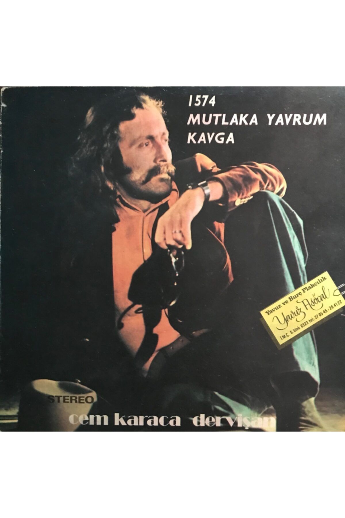 mazi plak Cem Karaca - Dervişan  – Mutlaka Yavrum / Kavga 45'lik Plak