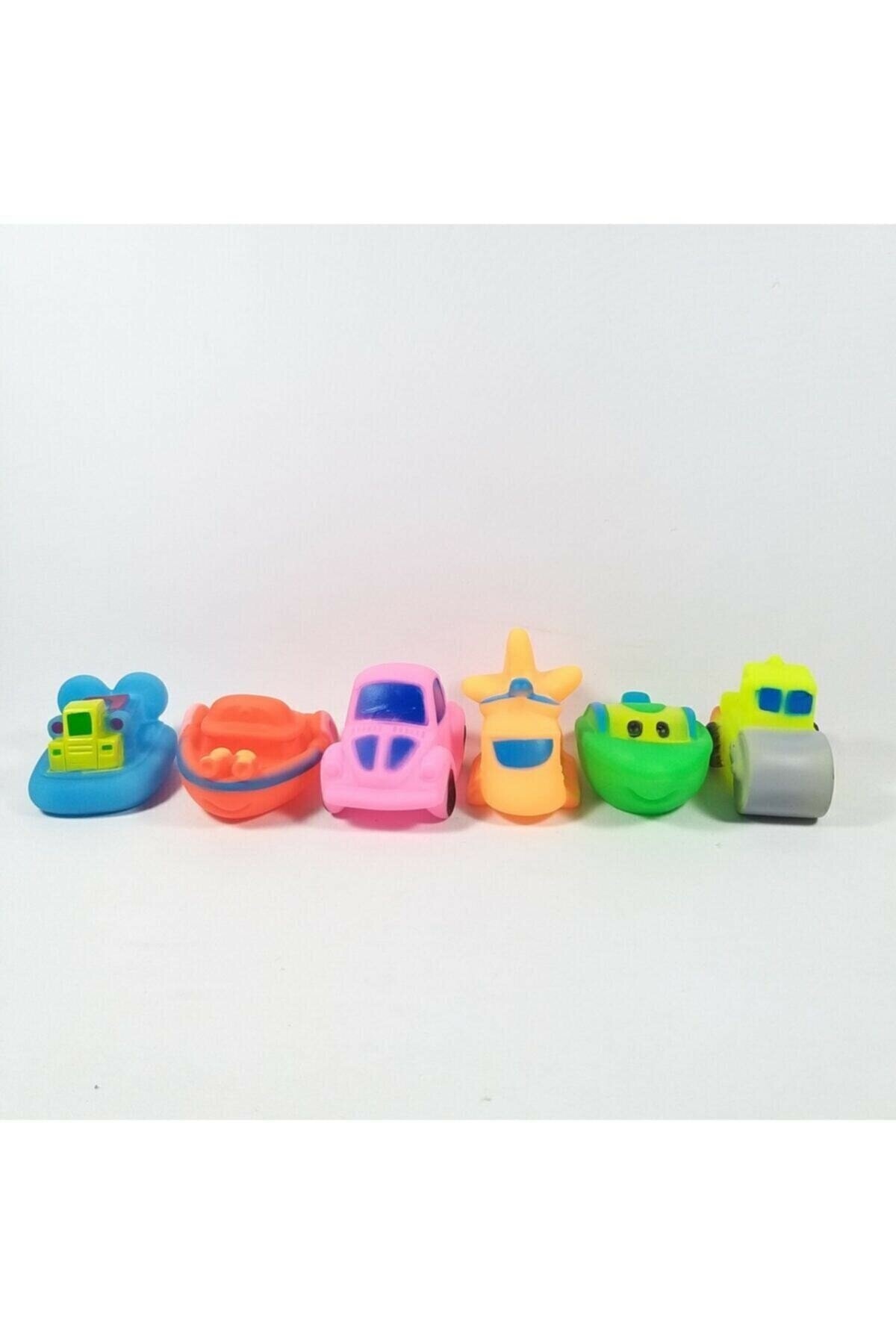 YKSTORE Banyo Oyuncağı 6'lı Sesli Vinil Oyuncak