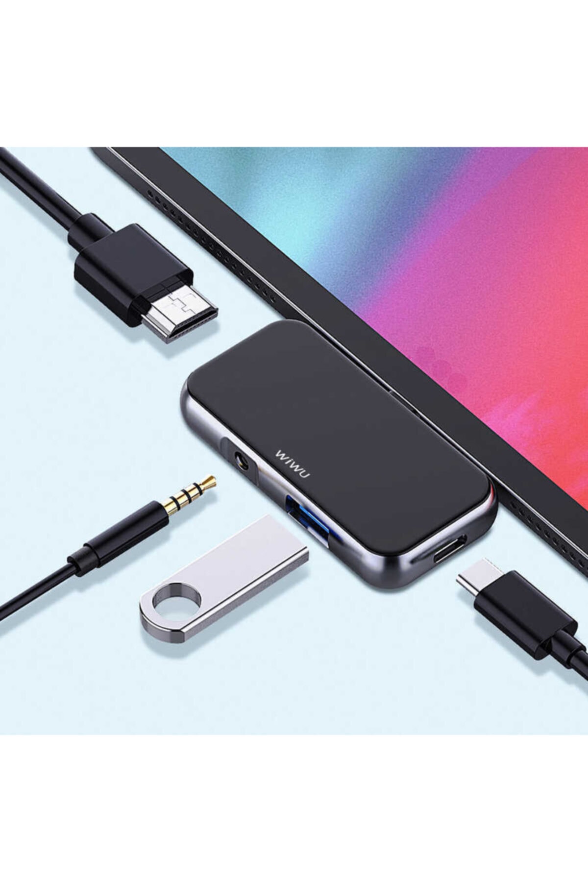 noktaks Dynabook Portege X30-e-19q Pro - Ses Hdmı Usb Pd Type-c Çoklayıcı - T5pro