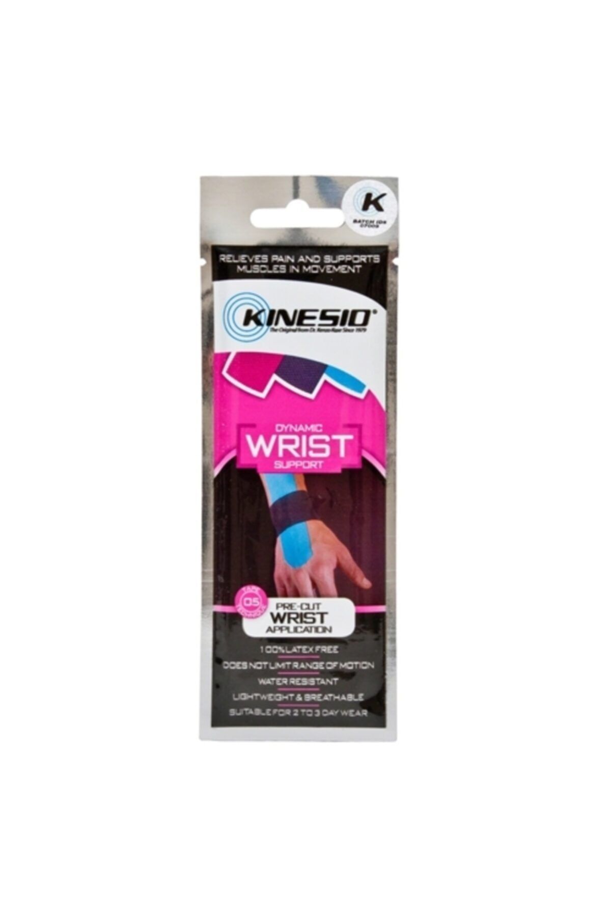KINESIO TEX Kinesio Pre-cut Wrist Application