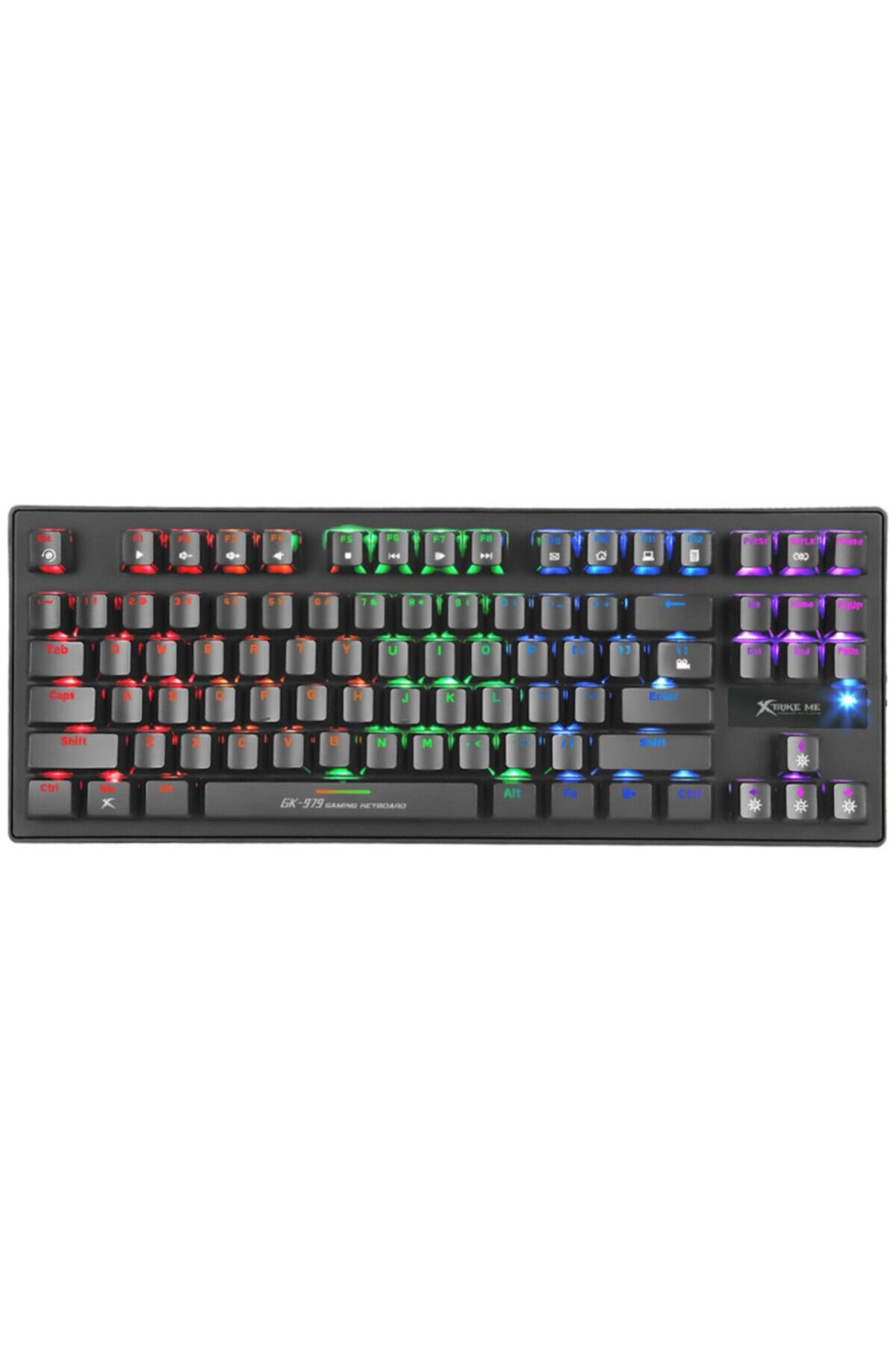 Cep prime Oyuncu Rgb Mekanik Klavye Oyunlar Için Özel Tasarım +50 Milyon Tıklama Uzun Ömürlü