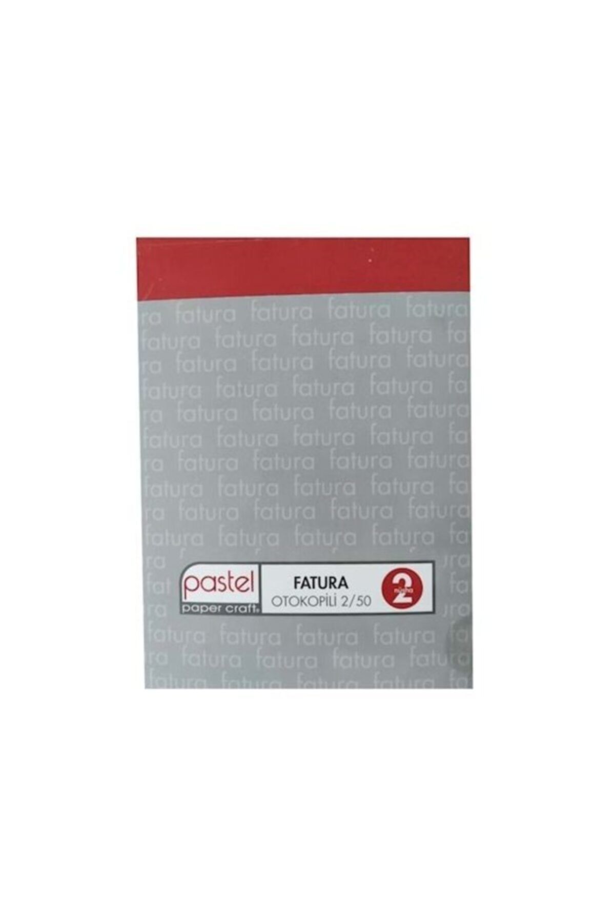 Pastel Fatura Defteri Otokopili 2 Nüshalı 13.3 X 19.3 Cm - 2 X 50 Yaprak.