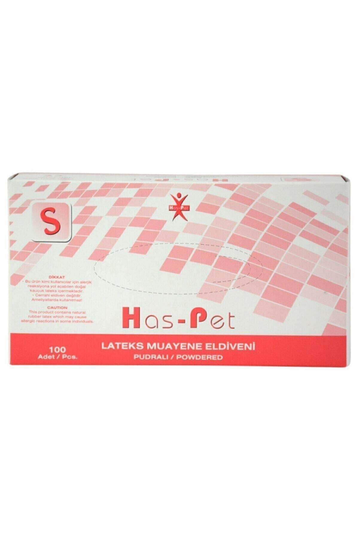HasPet Pudralı Lateks Muayene Eldiveni 100'lü X 20 Paket
