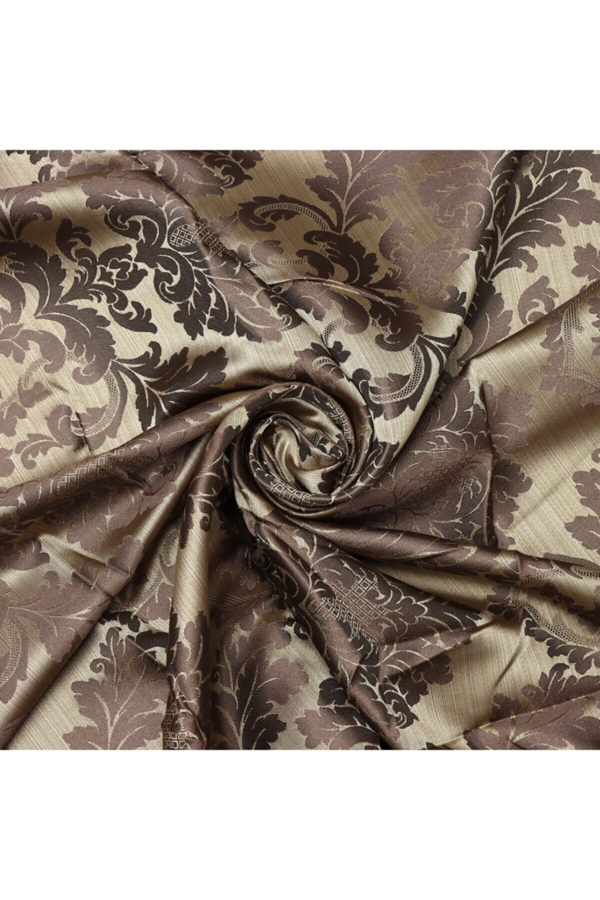 LEVENT ÖZEL Tywin 1. Sınıf Desenli Jakar Dokumalı Fon Perde Kumaşı %100 Polyester