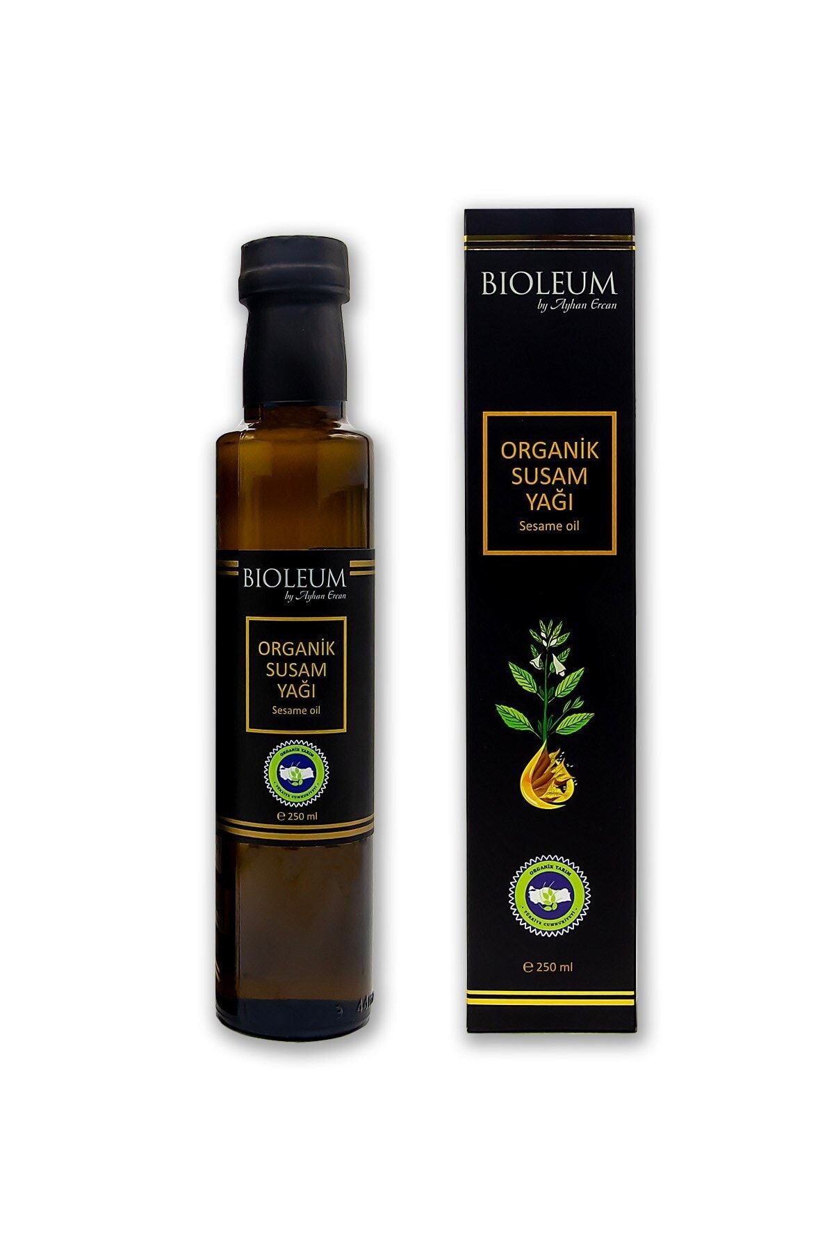Ayhan Ercan Organik Susam Yağı Soğuk Sıkım 250 ml