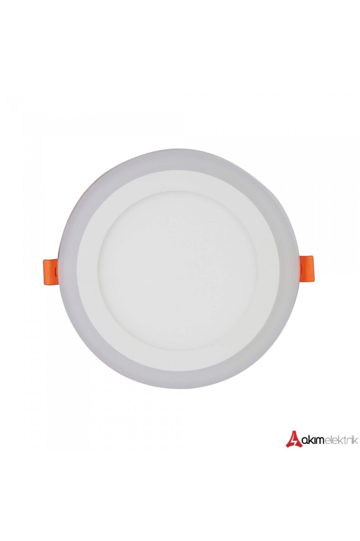 YCL 3 Fonksiyonlu 18 W Led Panel - 2 Farklı Işık (BEYAZ - MAVİ) - Yuvarlak - Sıvaaltı