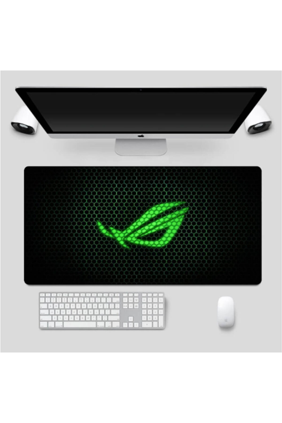 WOZLO Monster Oyuncu Gamer Gaming Mousepad 90x30cm Pad Pat Yıkanabilir